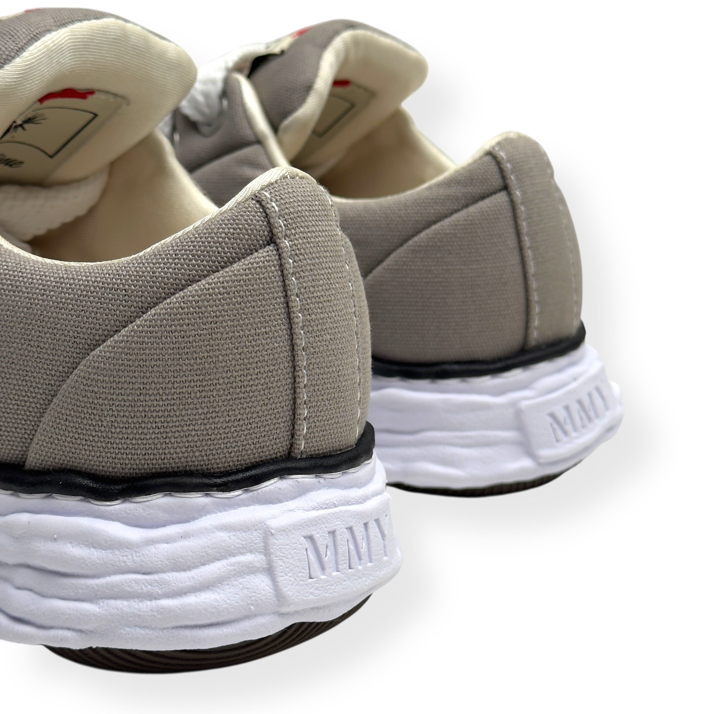 MAISON MIHARA YASUHIRO PETERON 23 CANVAS SNEAKER BEIGE UK7