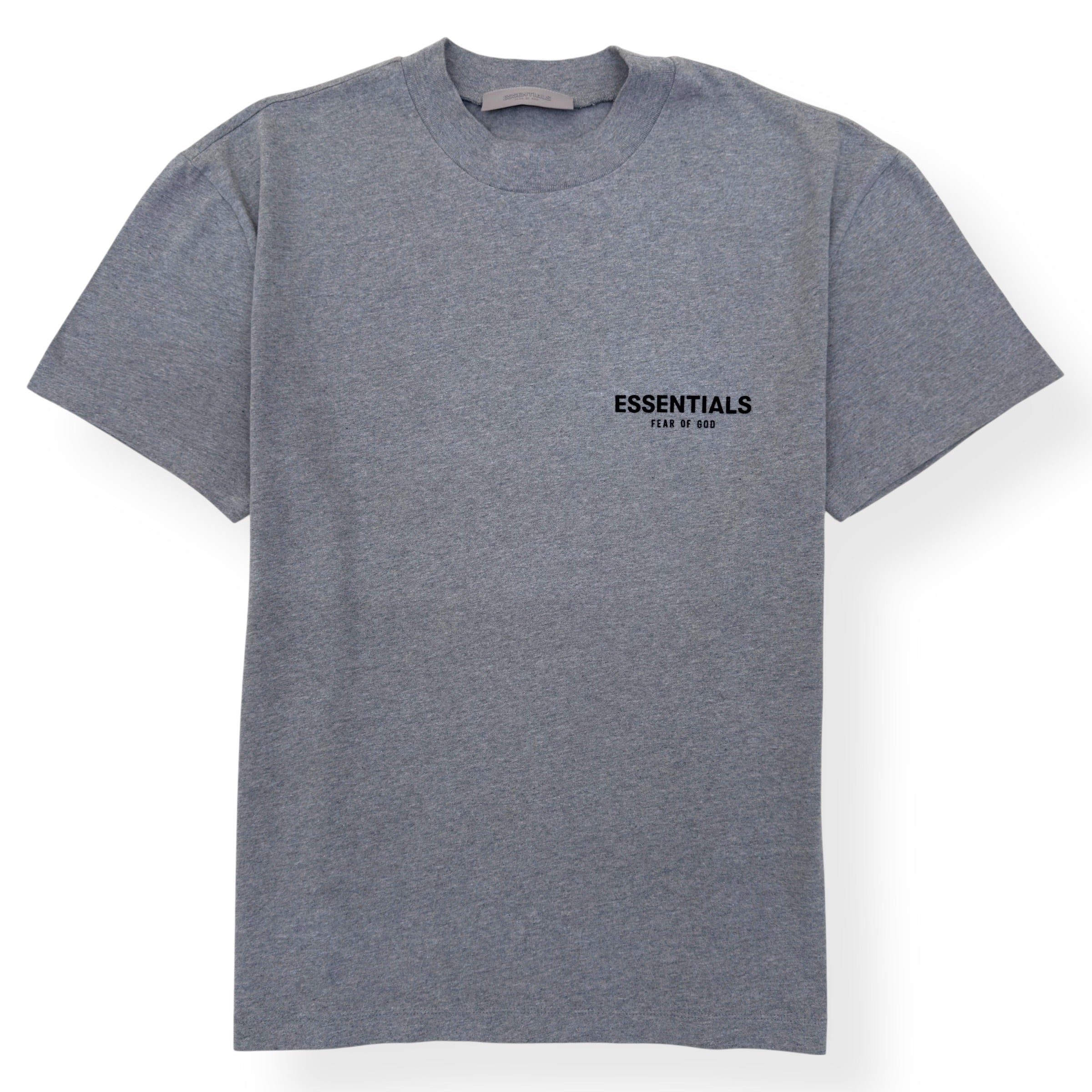 ESSENTIALS FEAR OF GOD COTTON T-SHIRT GREY S