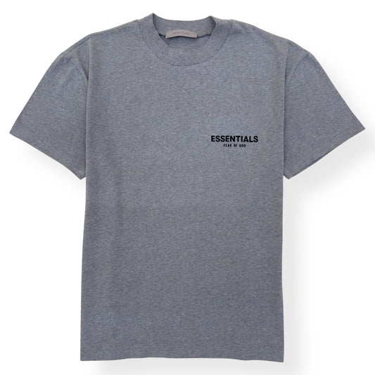 ESSENTIALS FEAR OF GOD COTTON T-SHIRT GREY S