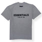 ESSENTIALS FEAR OF GOD COTTON T-SHIRT GREY S