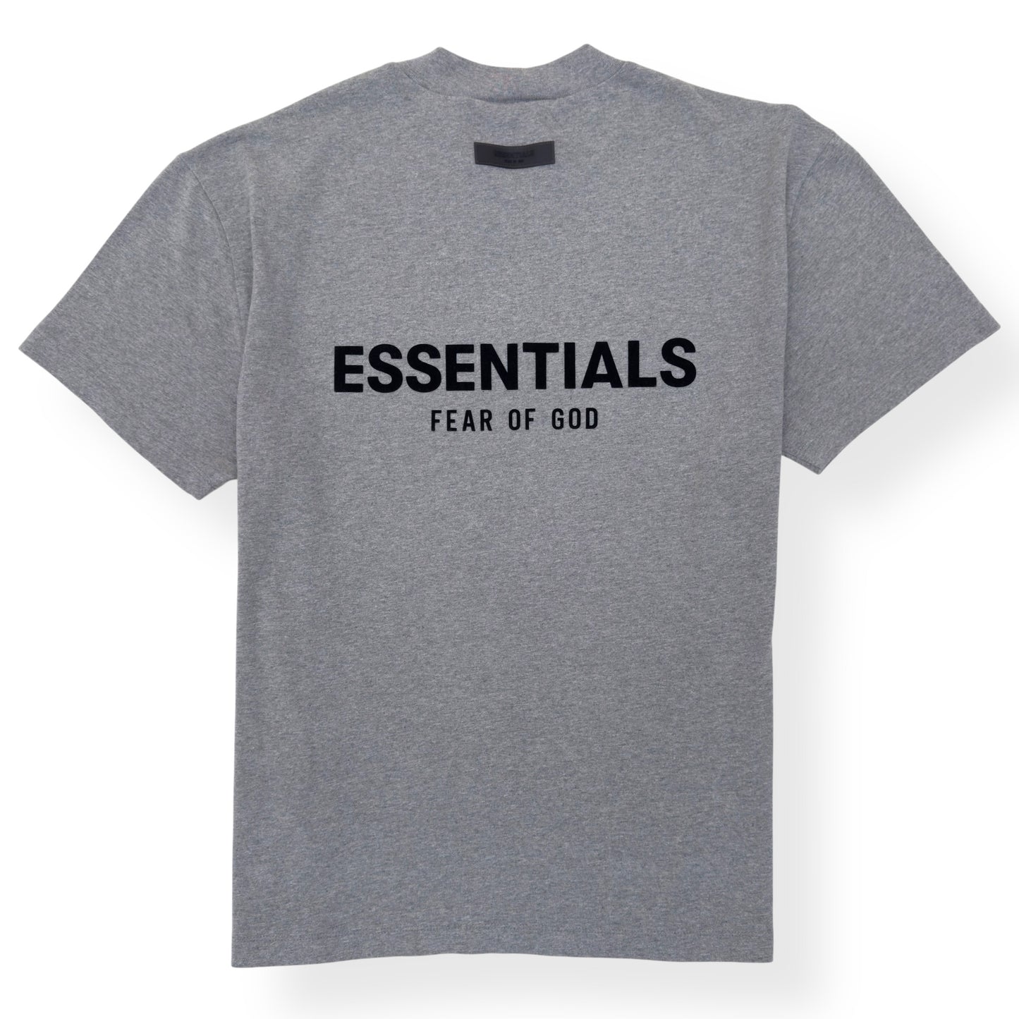 ESSENTIALS FEAR OF GOD COTTON T-SHIRT GREY S