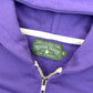 DENIM TEARS UNIVERSITY LOGO ZIP HOODIE PURPLE M