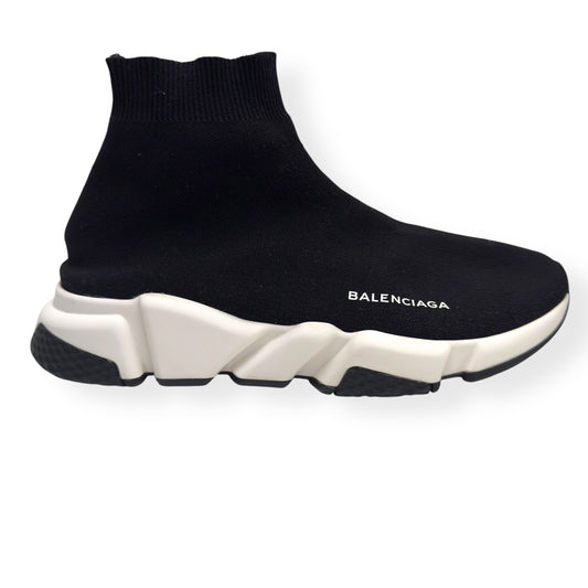 BALENCIAGA SPEED SNEAKER BLACK / WHITE 41 / UK7