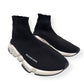 BALENCIAGA SPEED SNEAKER BLACK / WHITE 41 / UK7