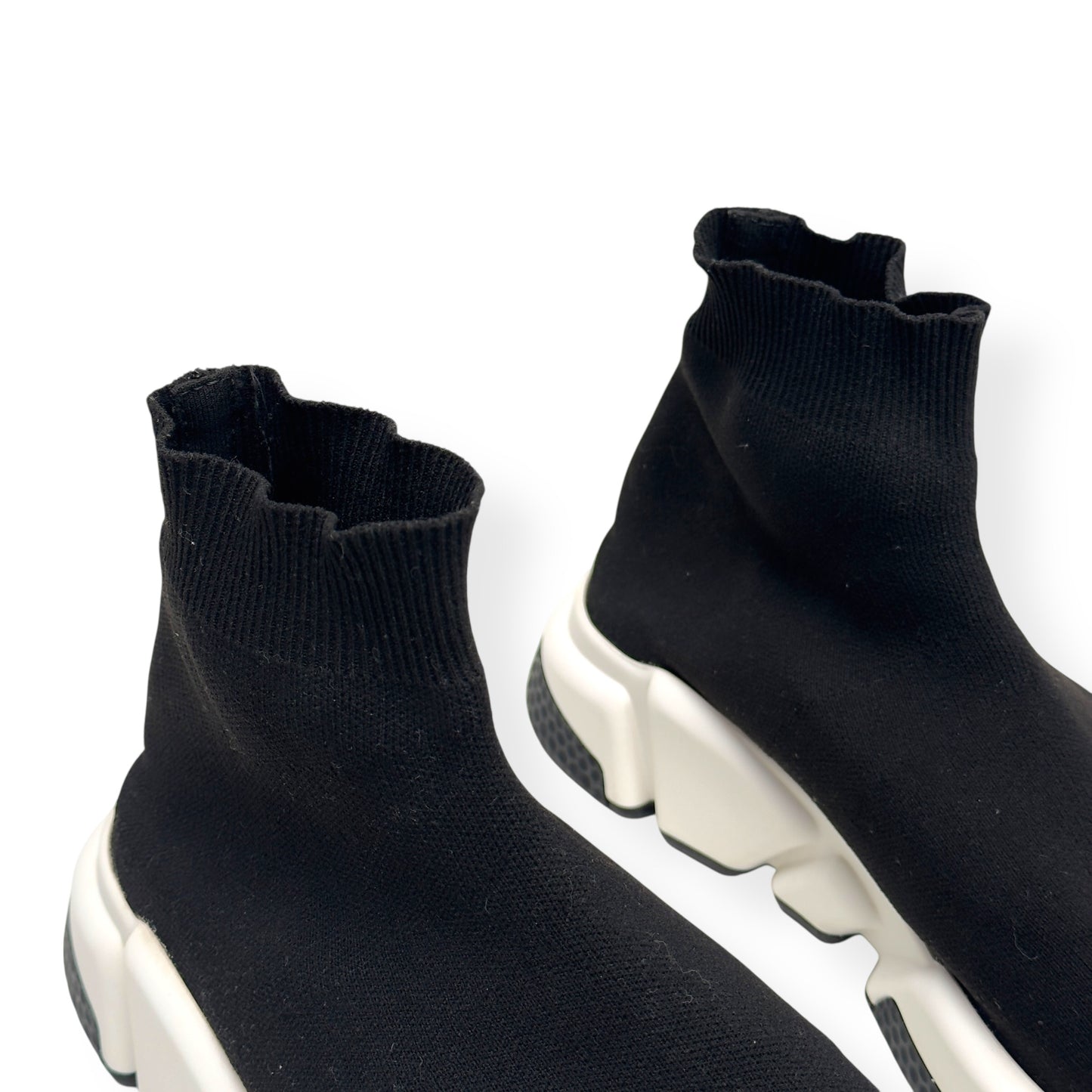 BALENCIAGA SPEED SNEAKER BLACK / WHITE 41 / UK7