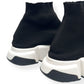 BALENCIAGA SPEED SNEAKER BLACK / WHITE 41 / UK7