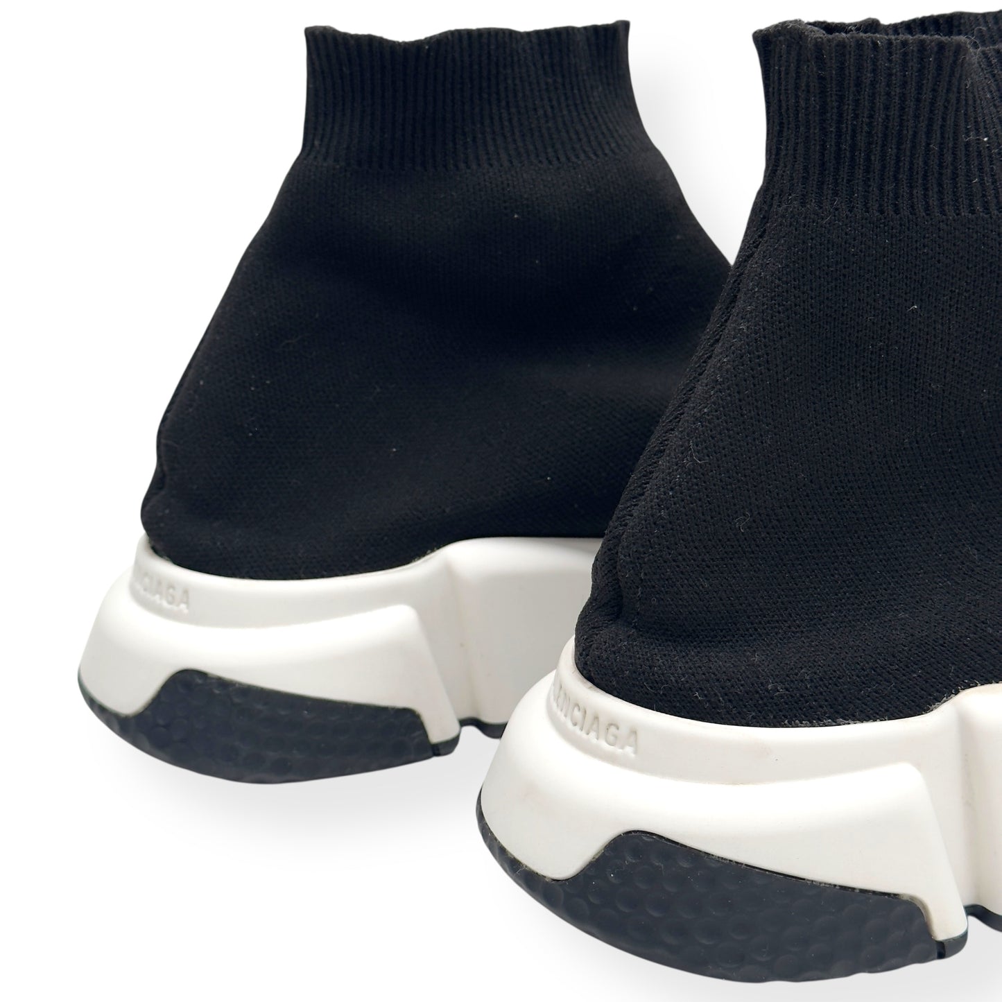 BALENCIAGA SPEED SNEAKER BLACK / WHITE 41 / UK7