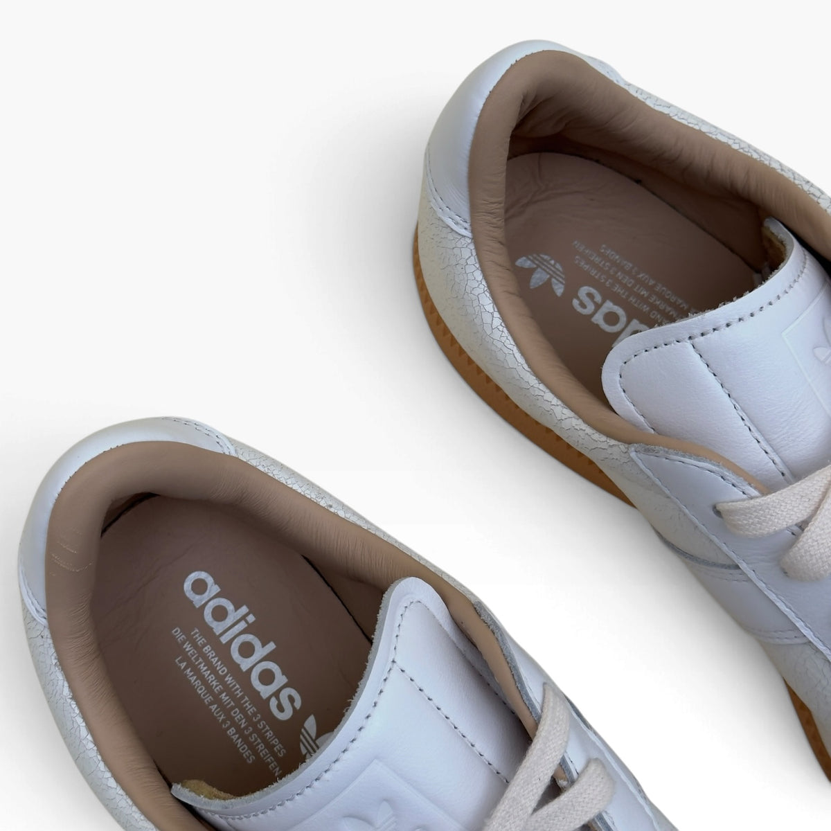 ADIDAS BW ARMY LUX TRAINERS WHITE UK9.5
