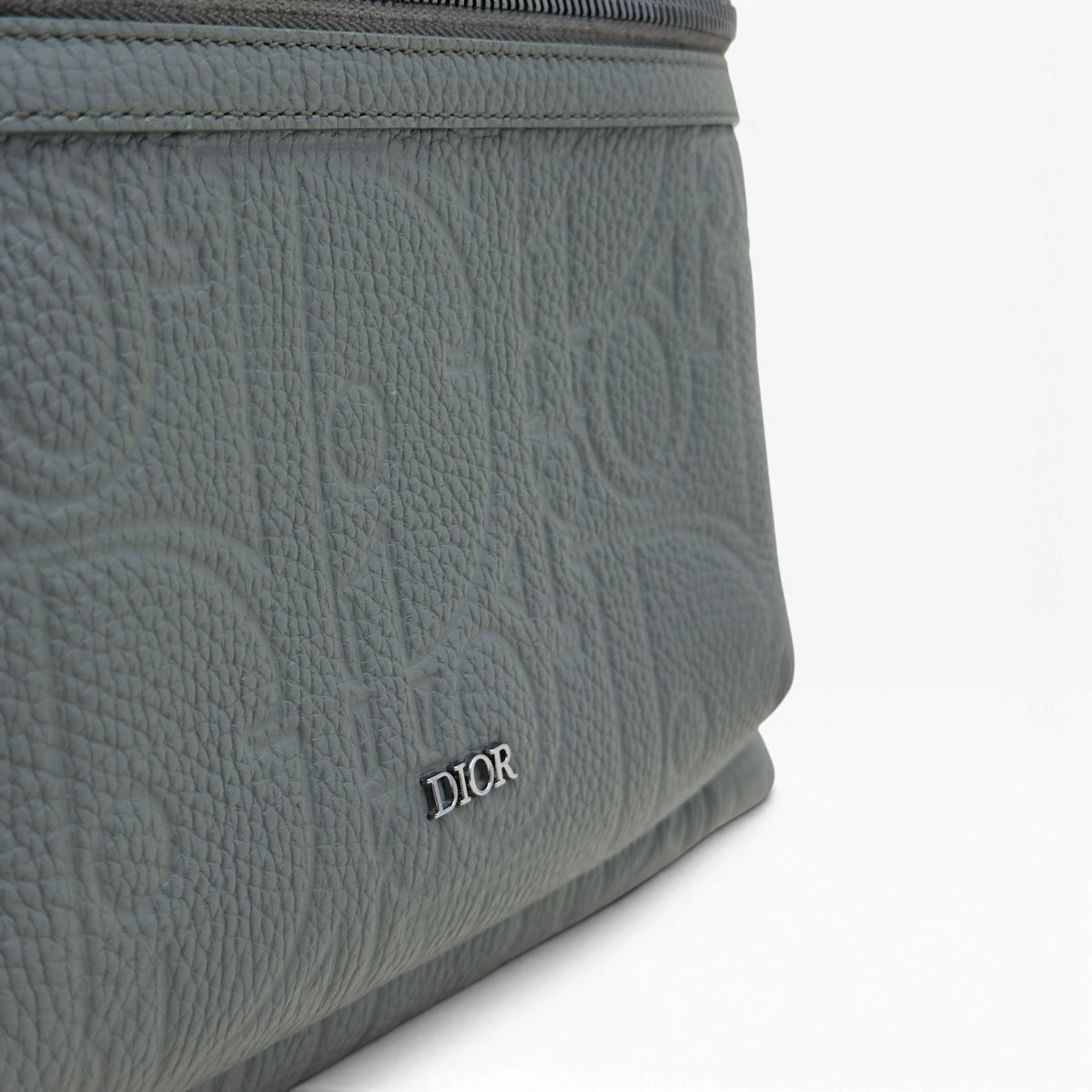 DIOR RIDER GRAINED LEATHER OBLIQUE EMBOSSED BACKPACK O/S