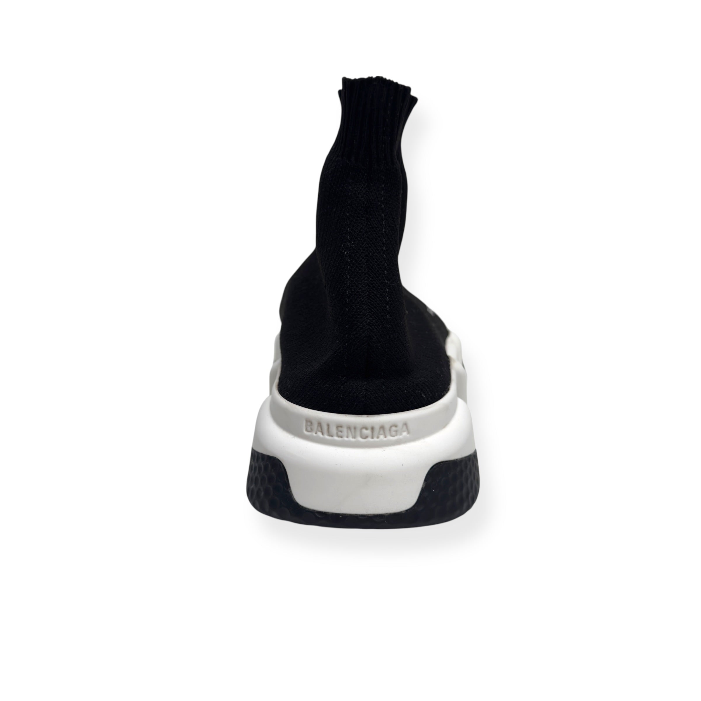 BALENCIAGA SPEED SNEAKER BLACK / WHITE 41 / UK7
