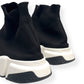 BALENCIAGA SPEED SNEAKER BLACK / WHITE 41 / UK7