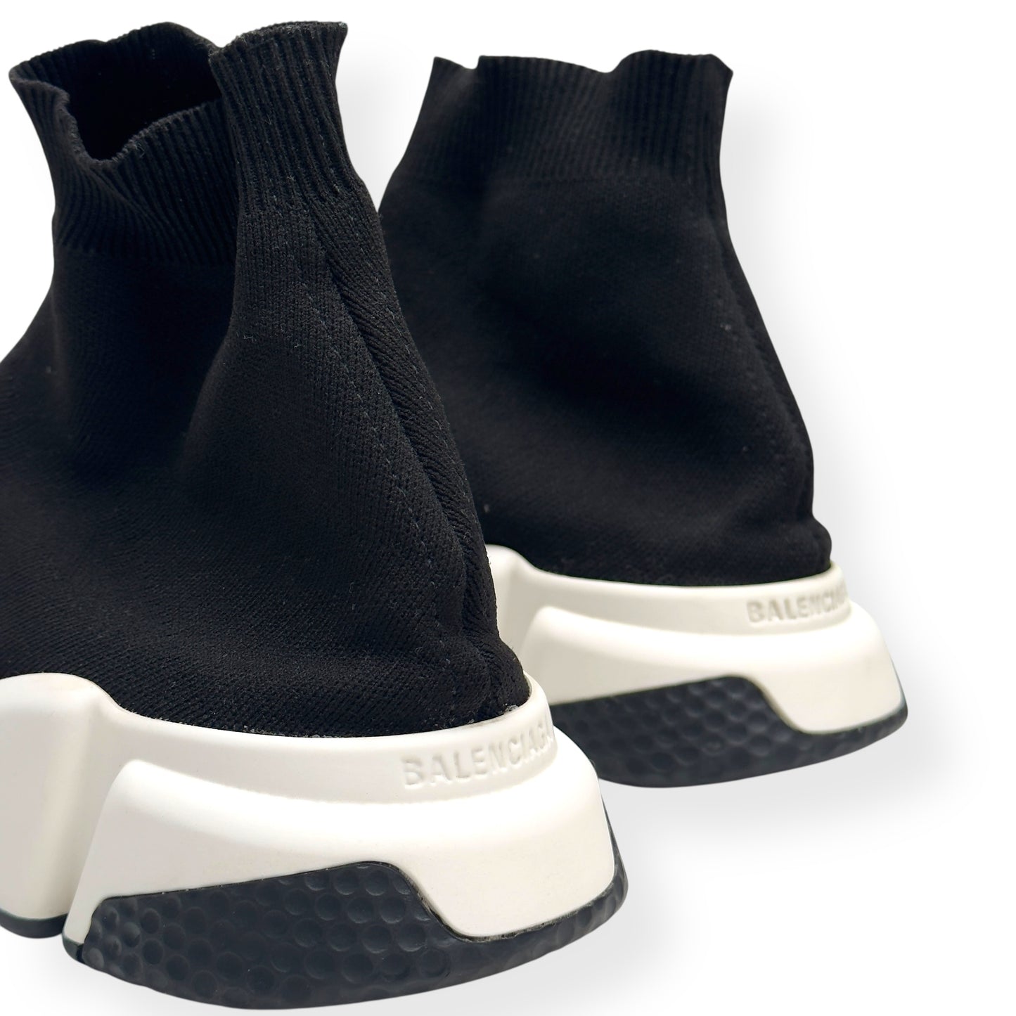 BALENCIAGA SPEED SNEAKER BLACK / WHITE 41 / UK7