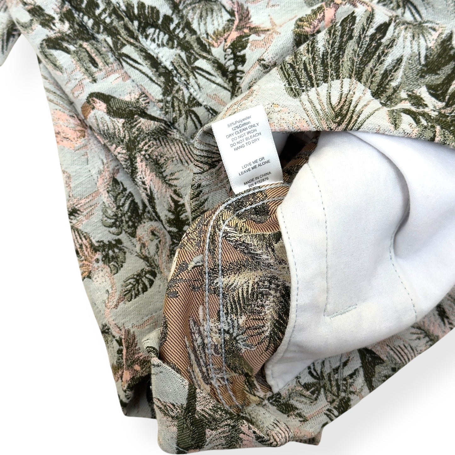 PLEASURES PARROT WORKWEAR JACKET GREY L