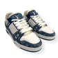 LOUIS VUITTON LV DENIM TRAINER BLUE UK10