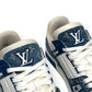 LOUIS VUITTON LV DENIM TRAINER BLUE UK10
