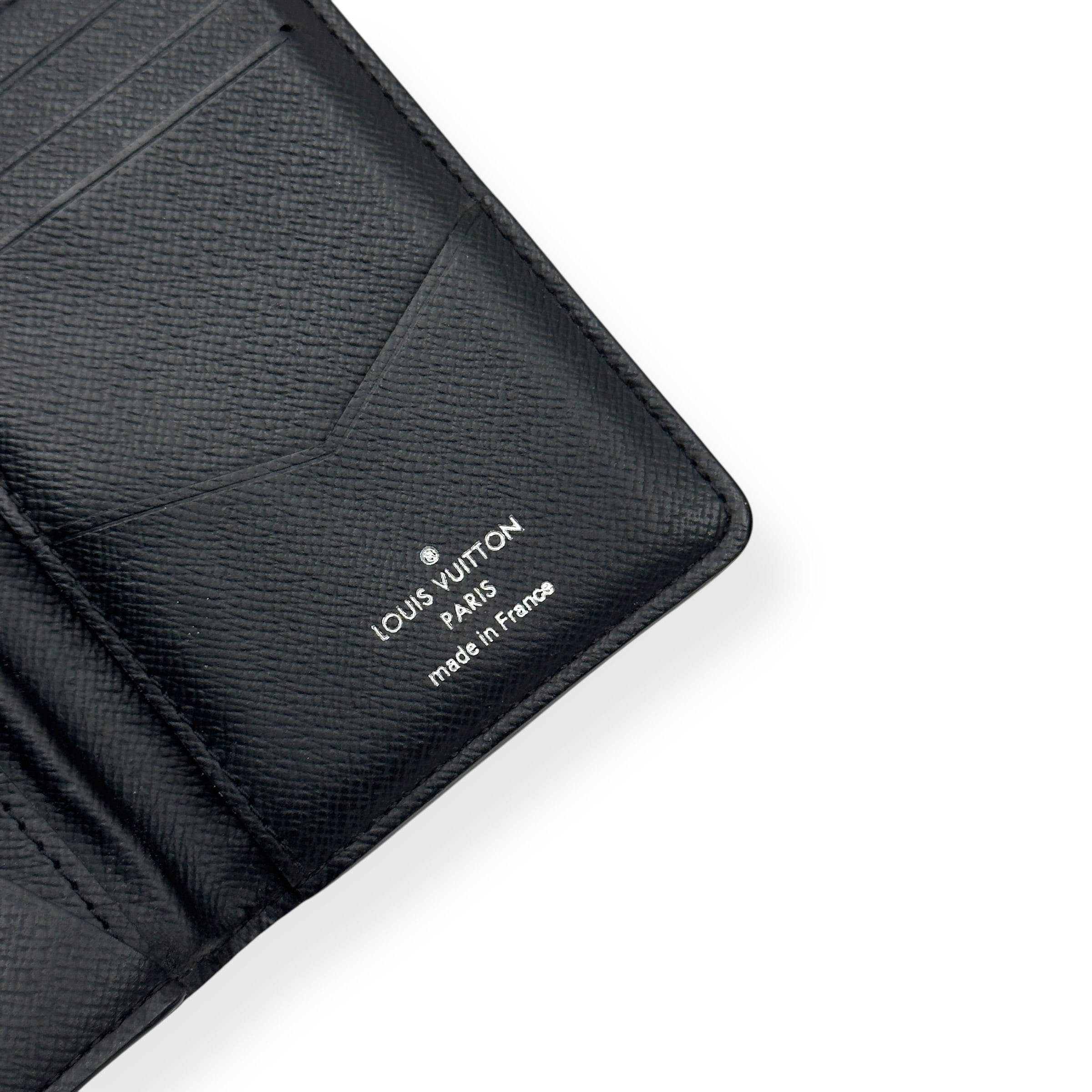 LOUIS VUITTON DAMIER CANVAS POCKET ORGANISER GRAPHITE