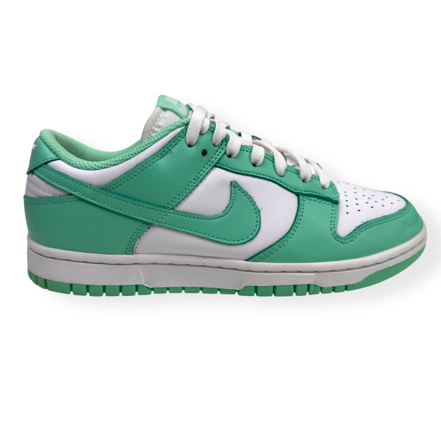 NIKE DUNK LOW TOP SNEAKER GREEN GLOW UK6.5