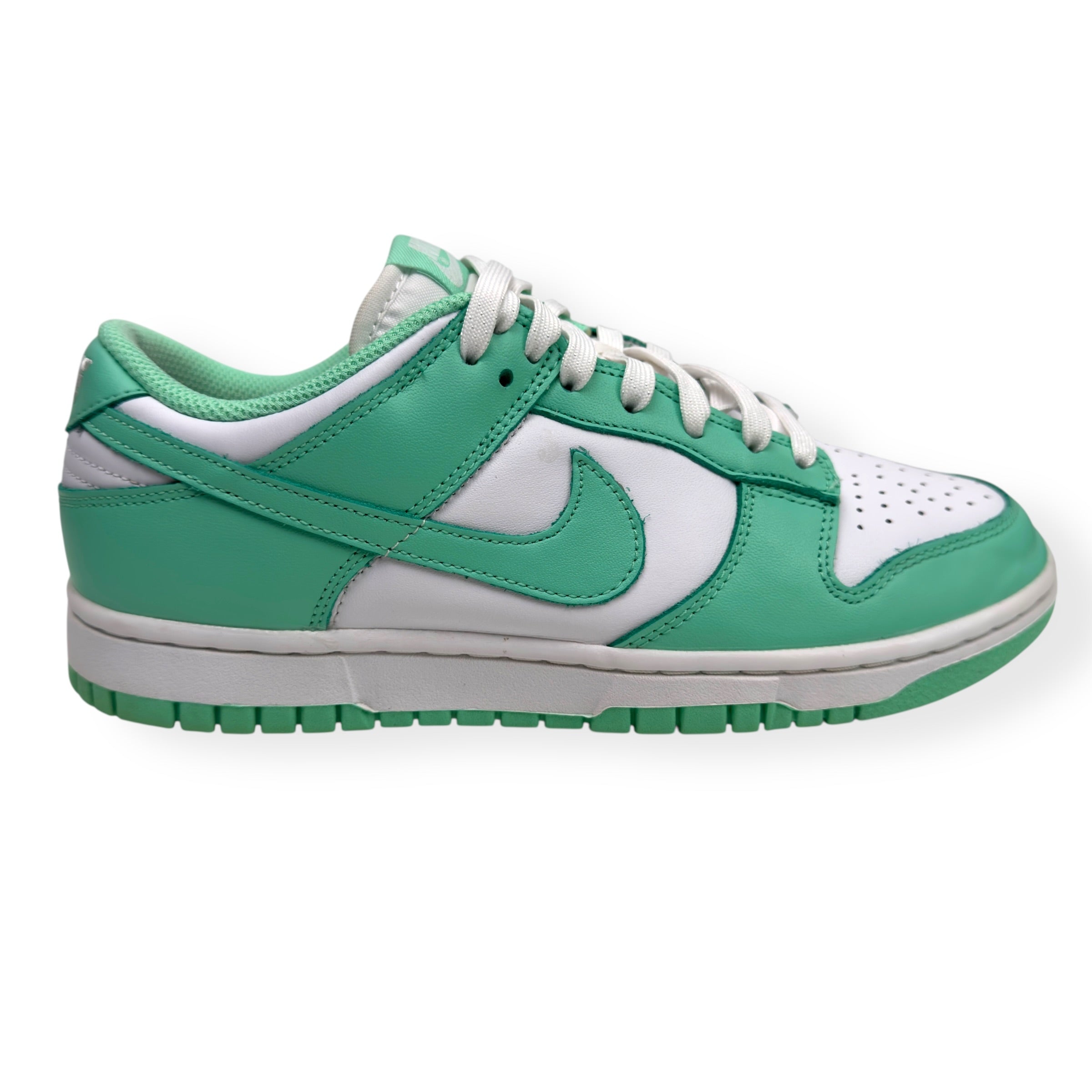 NIKE DUNK LOW TOP SNEAKER GREEN GLOW UK6.5