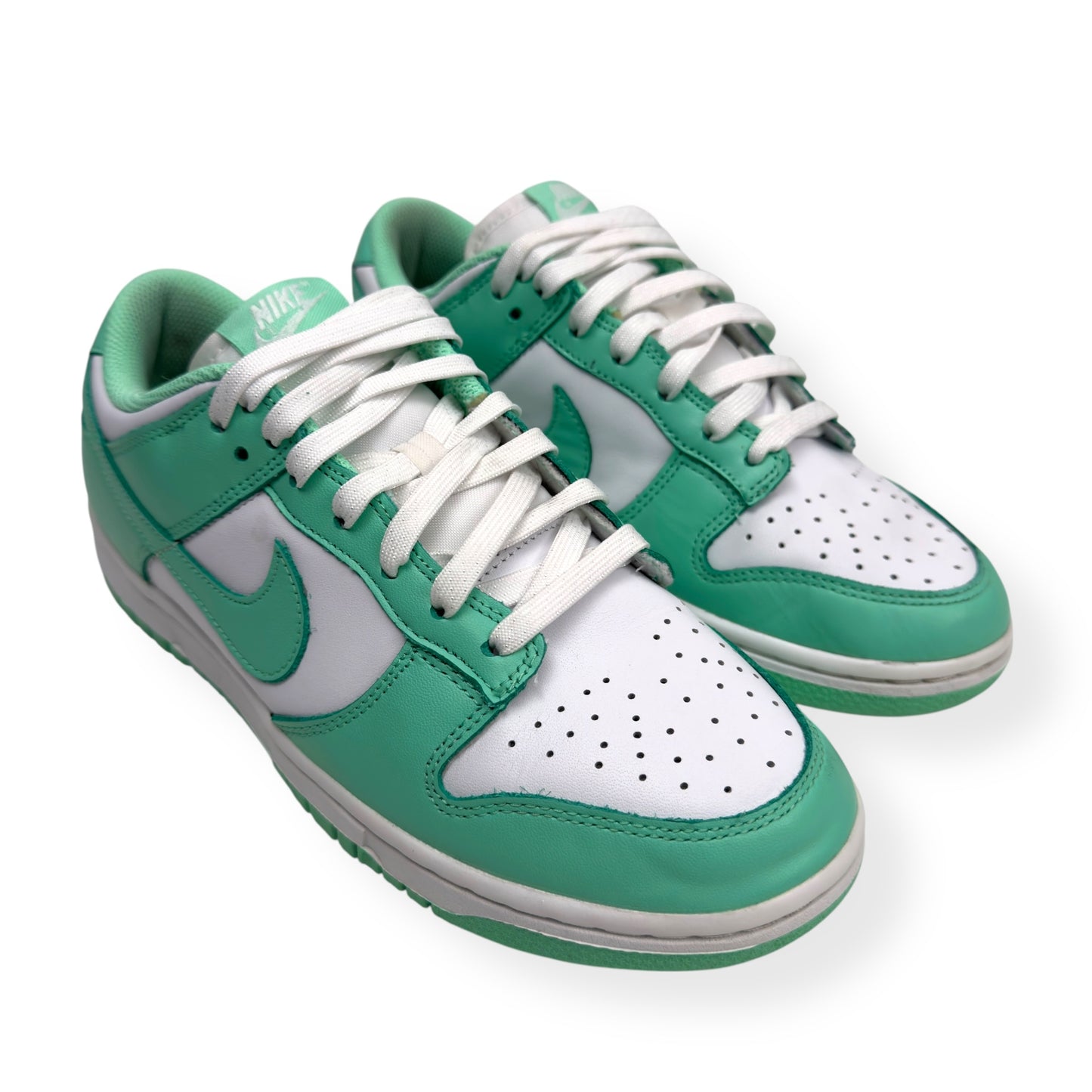NIKE DUNK LOW TOP SNEAKER GREEN GLOW UK6.5