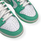 NIKE DUNK LOW TOP SNEAKER GREEN GLOW UK6.5