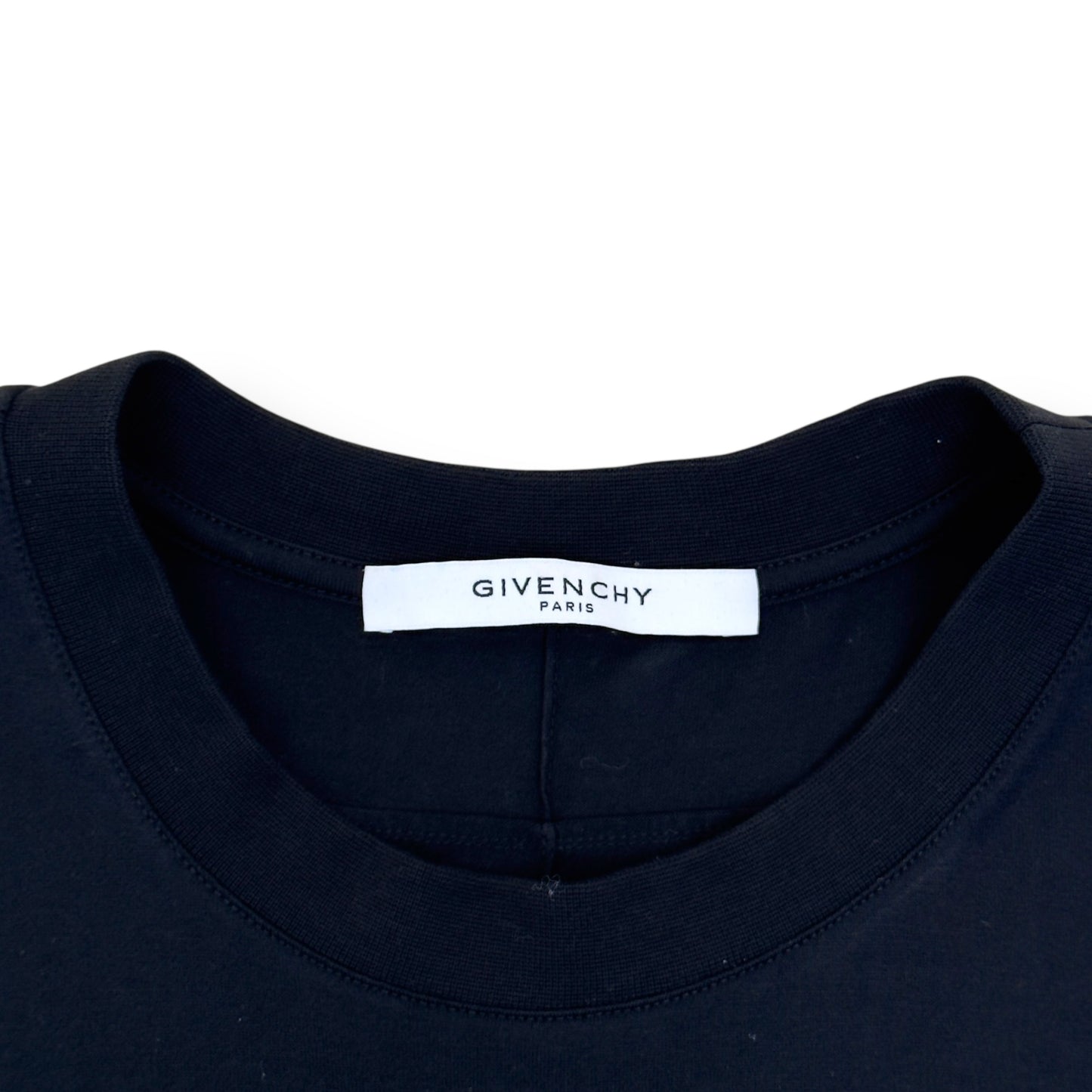 GIVENCHY PARIS CUBAN FIT STARTS T-SHIRT BLACK M