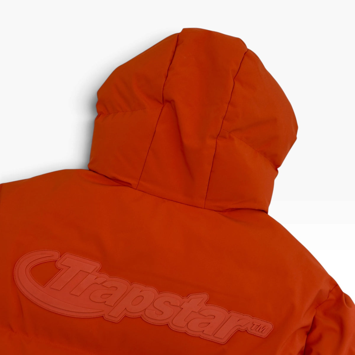 TRAPSTAR HYPERDRIVE PUFFER JACKET ORANGE XL