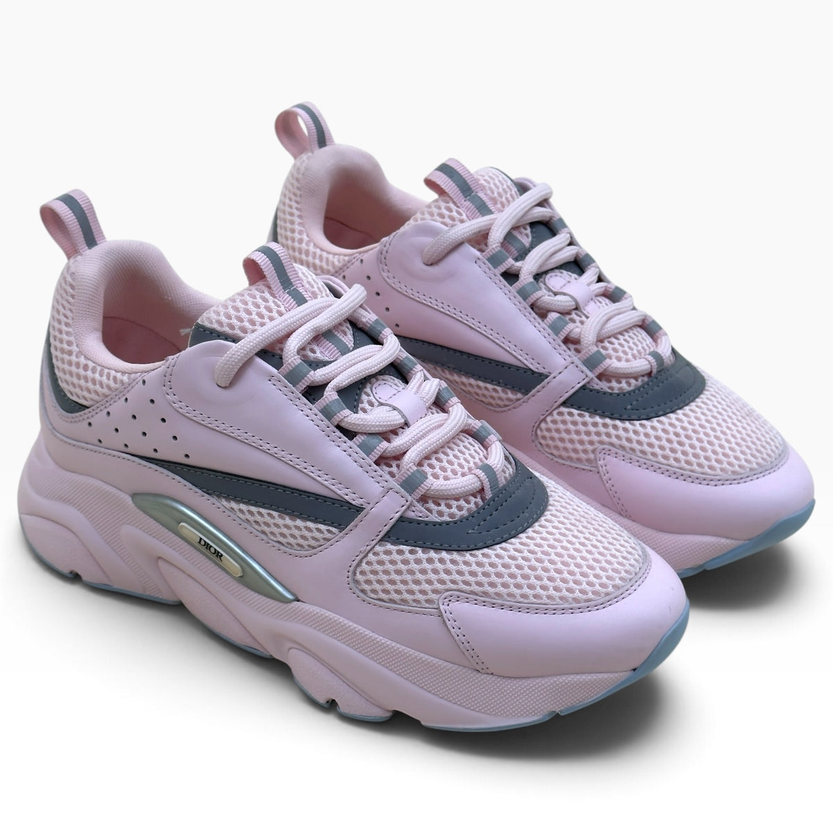 DIOR B22 SNEAKER PINK / GREY 40.5 / UK6.5