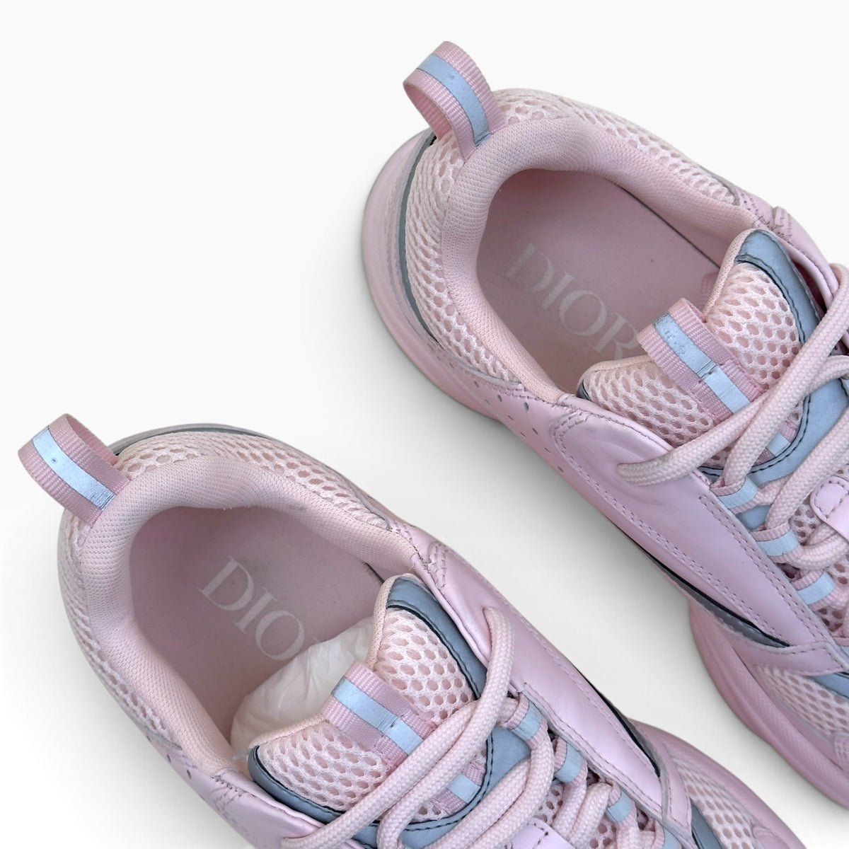 DIOR B22 SNEAKER PINK / GREY 40.5 / UK6.5