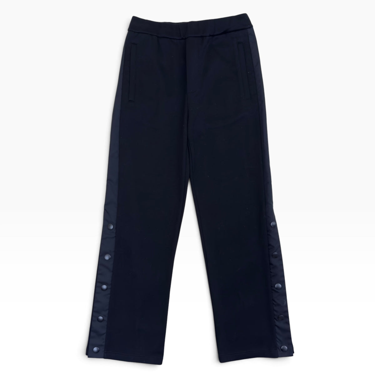 PRADA FELPA DOUBLE POPPER SIDE TRACK PANTS BLACK S