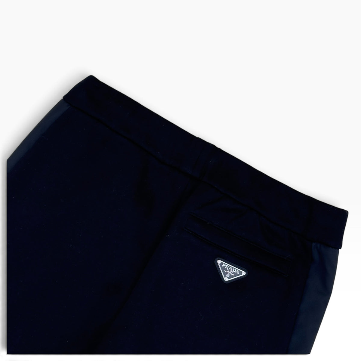 PRADA FELPA DOUBLE POPPER SIDE TRACK PANTS BLACK S