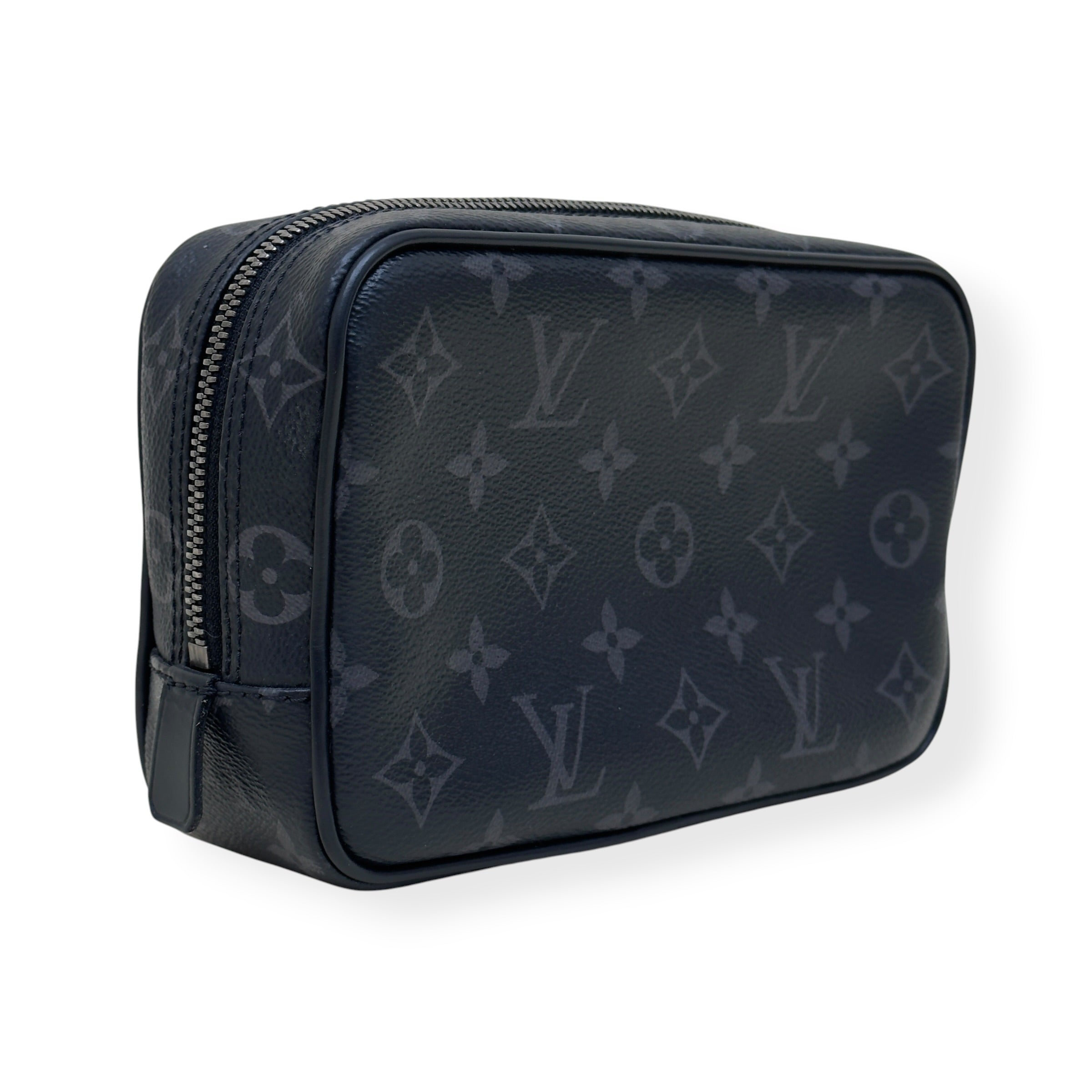 LOUIS VUITTON TOILETRY POUCH MONOGRAM ECLIPSE BLACK PM