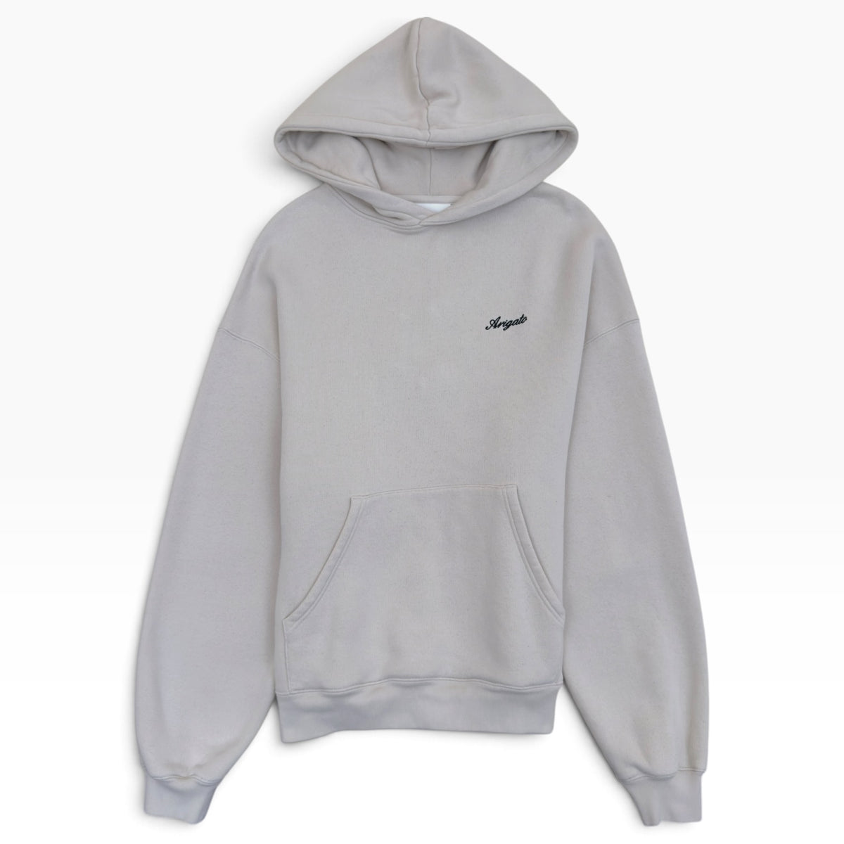 AXEL ARIGATO SIGNATURE CHAIN LOGO HOODIE ECRU M