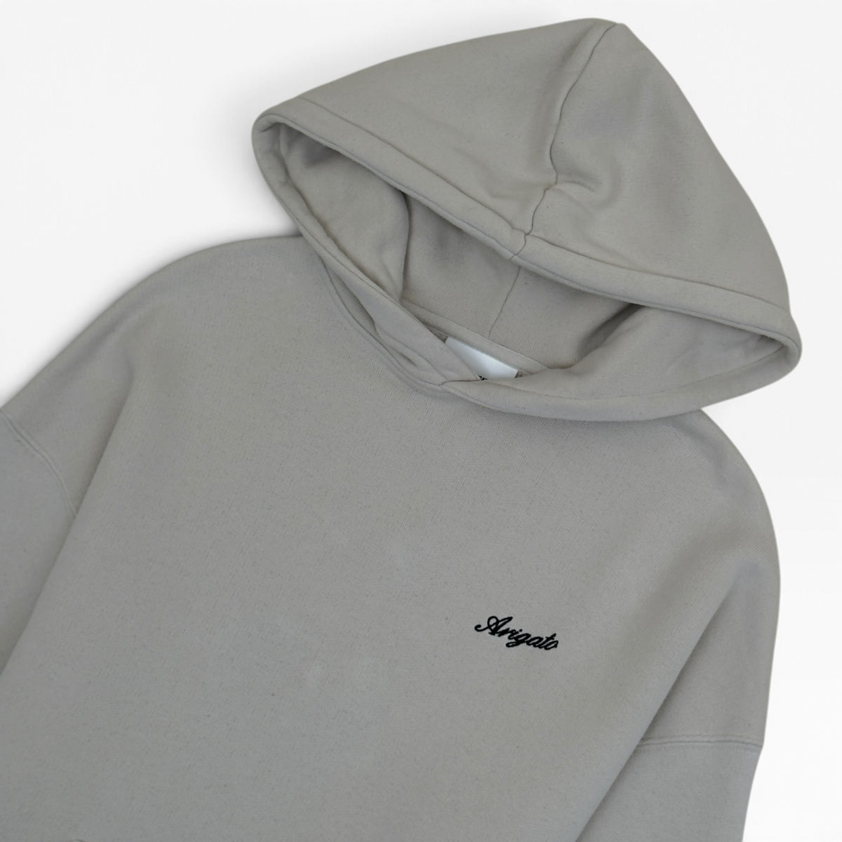 AXEL ARIGATO SIGNATURE CHAIN LOGO HOODIE ECRU M
