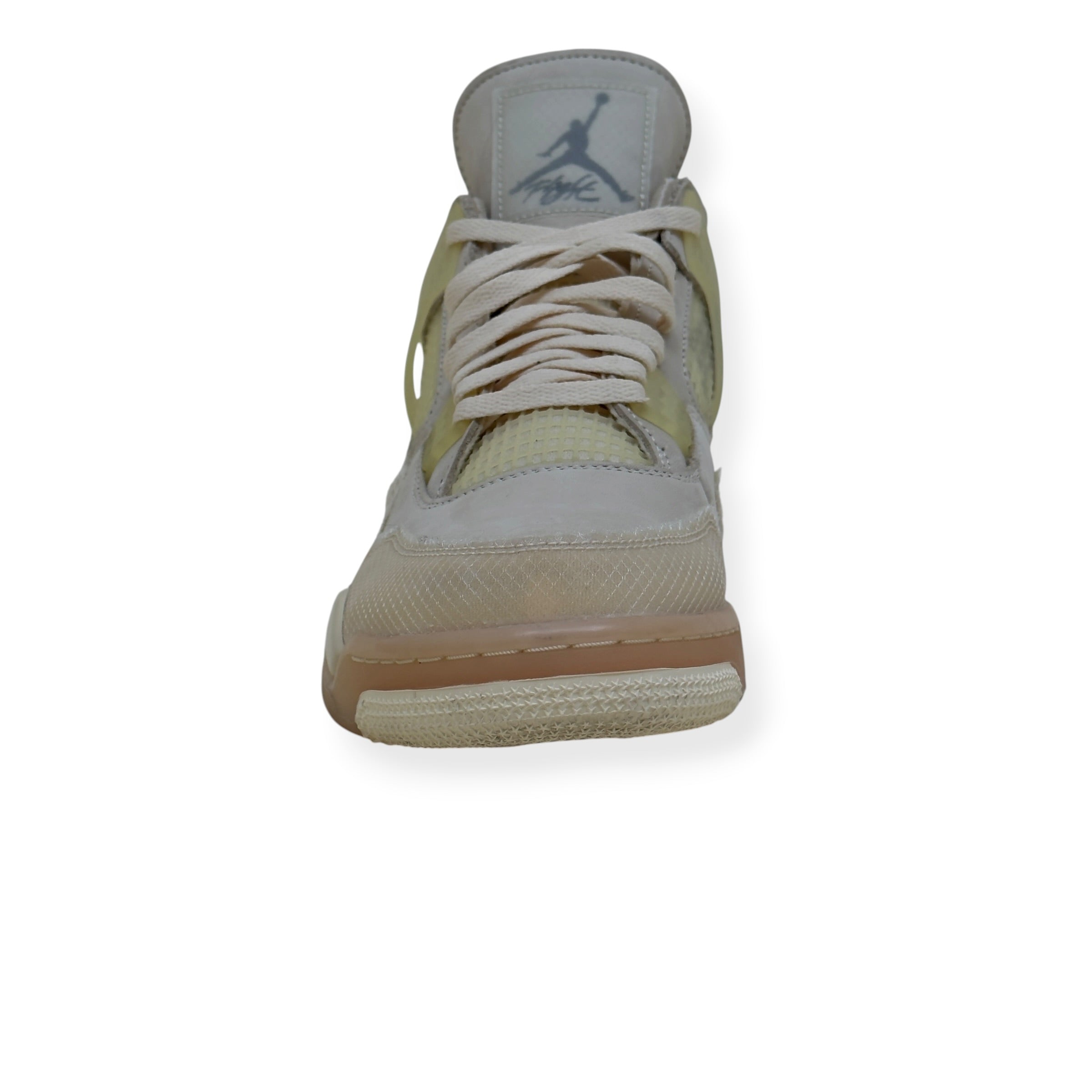 OFF-WHITE X AIR JORDAN 4 RETRO SP SNEAKER SAIL UK11