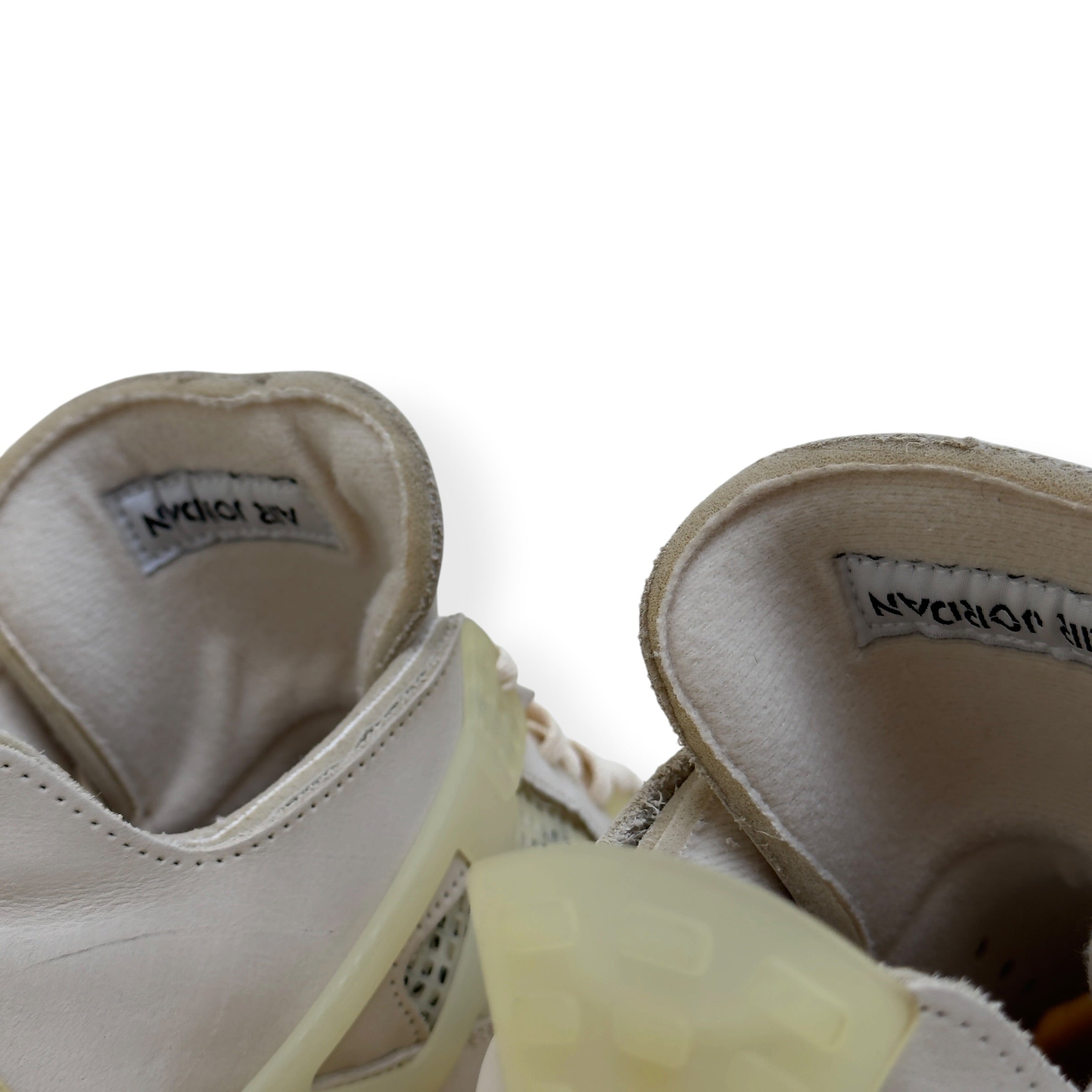 OFF-WHITE X AIR JORDAN 4 RETRO SP SNEAKER SAIL UK11