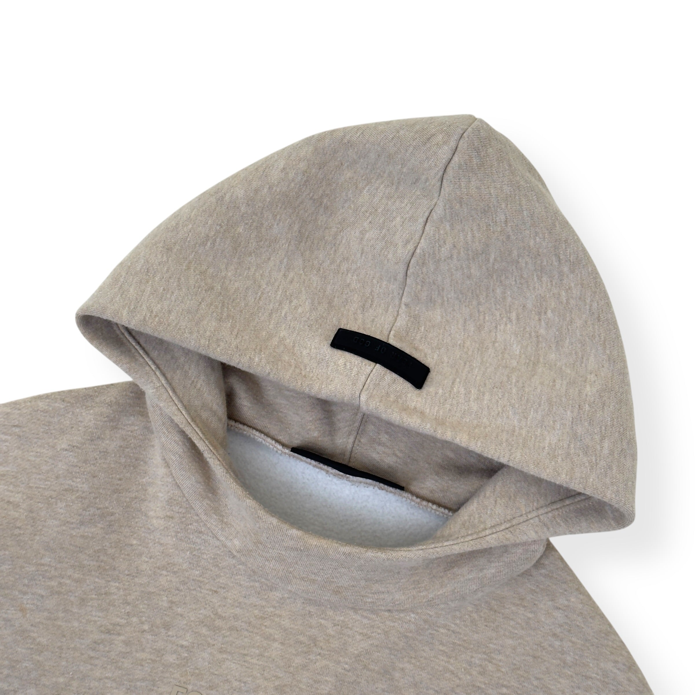 ESSENTIALS FEAR OF GOD HOODIE SAND M