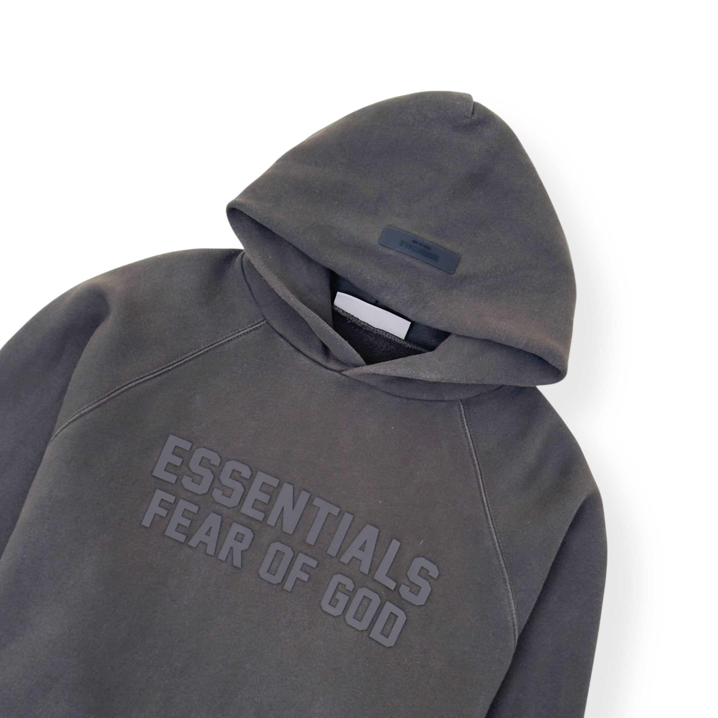 ESSENTIALS FEAR OF GOD HOODIE BROWN L
