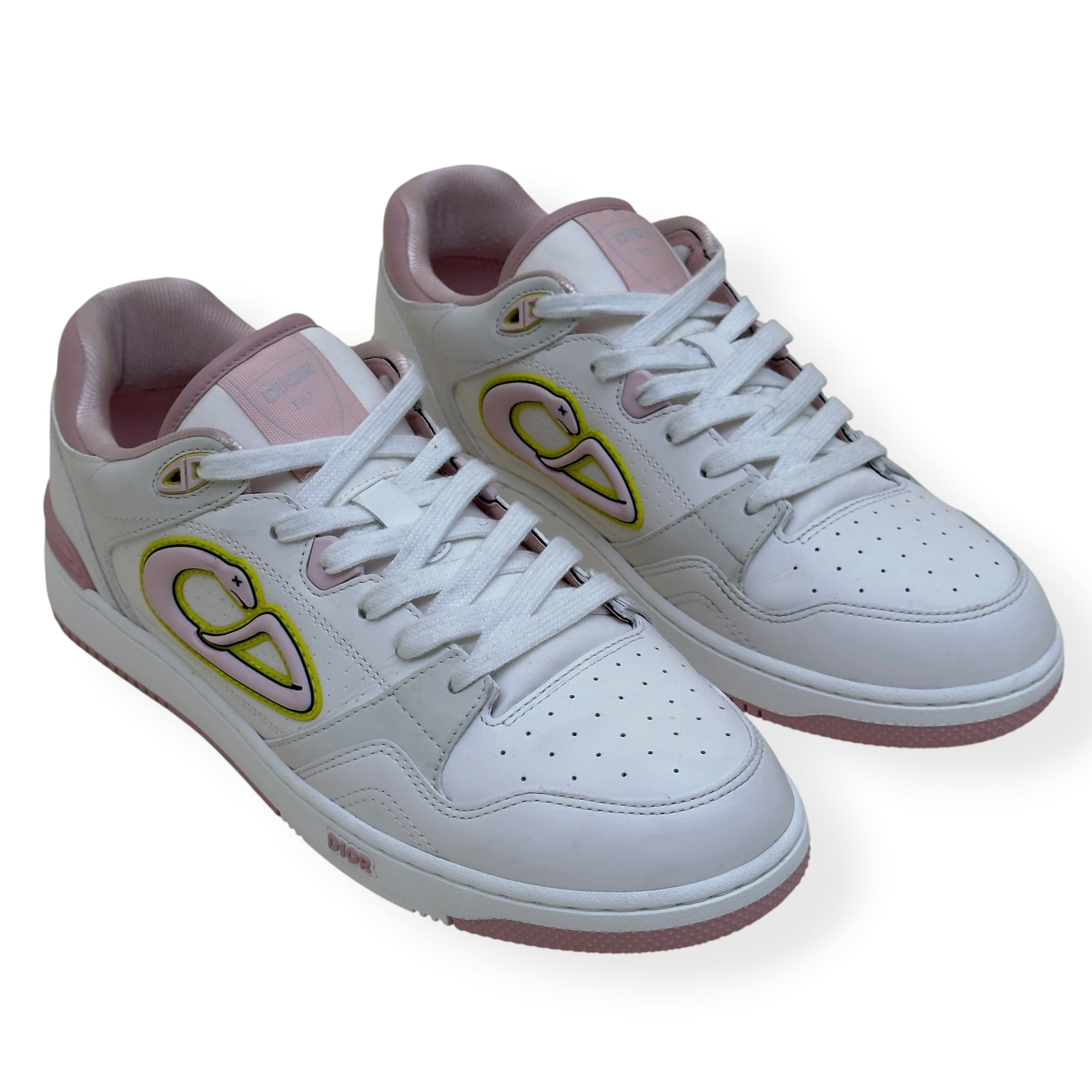DIOR X KAWS B57 LT LNY 128/1947 SNEAKER WHITE / PINK 44 / UK10