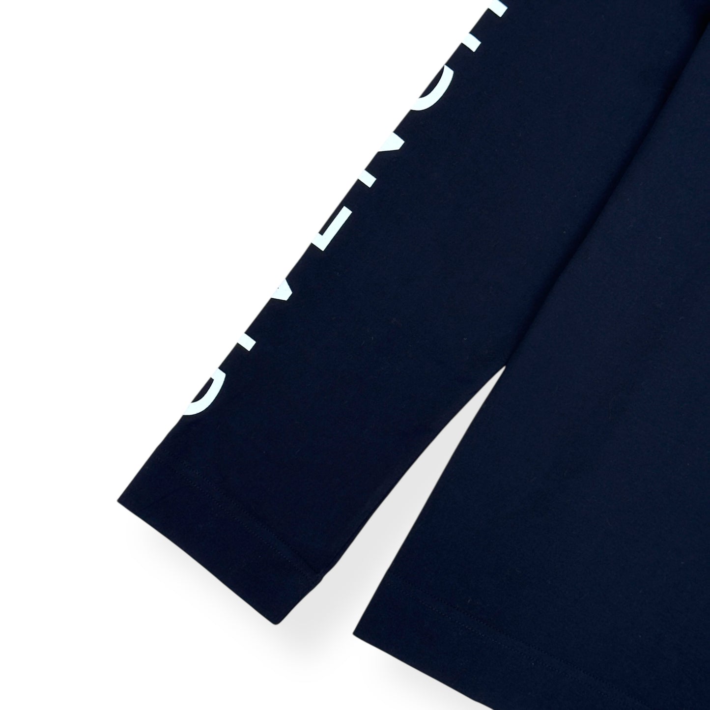 GIVENCHY DOUBLE-LAYER LONG-SLEEVE T-SHIRT BLACK L