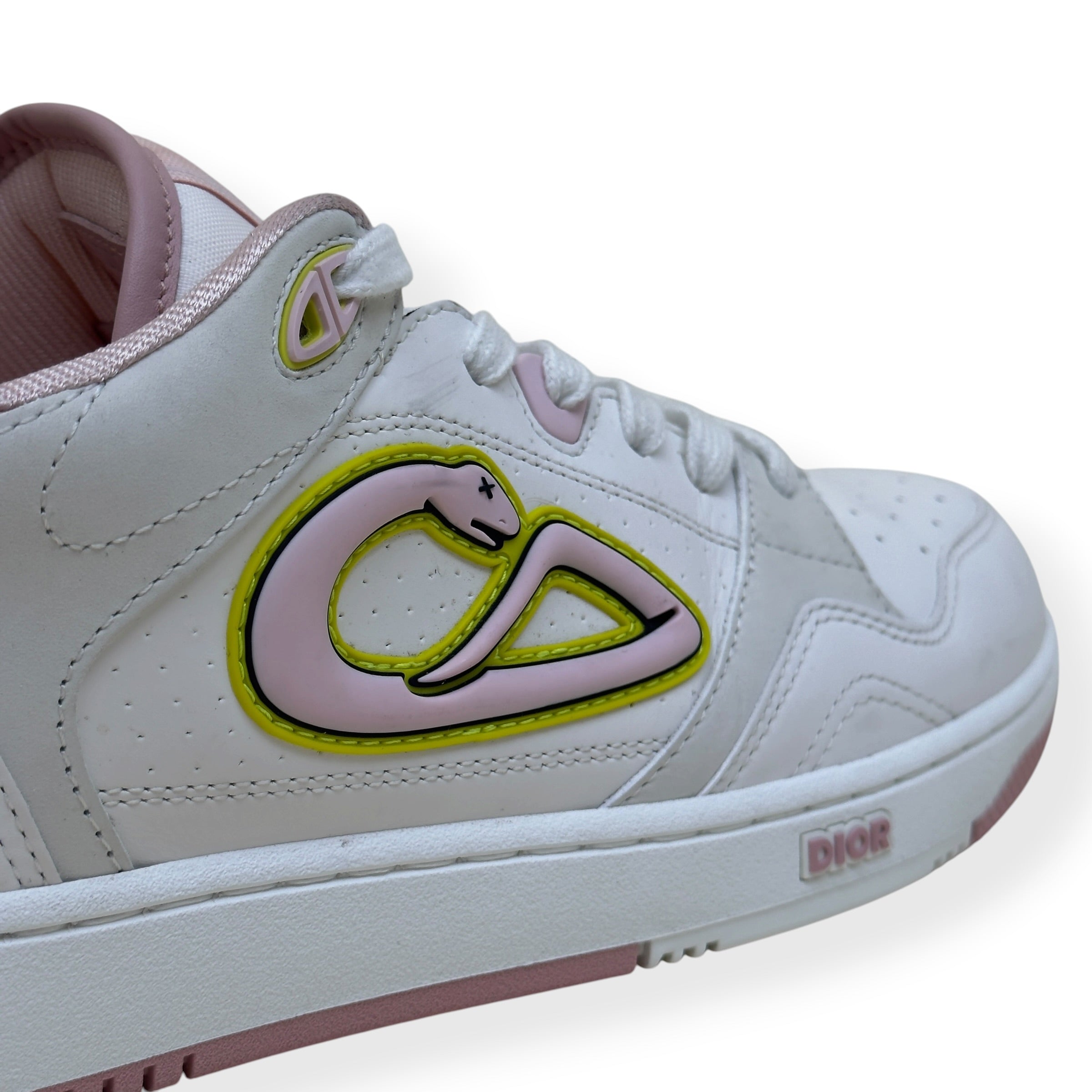 DIOR X KAWS B57 LT LNY 128/1947 SNEAKER WHITE / PINK 44 / UK10