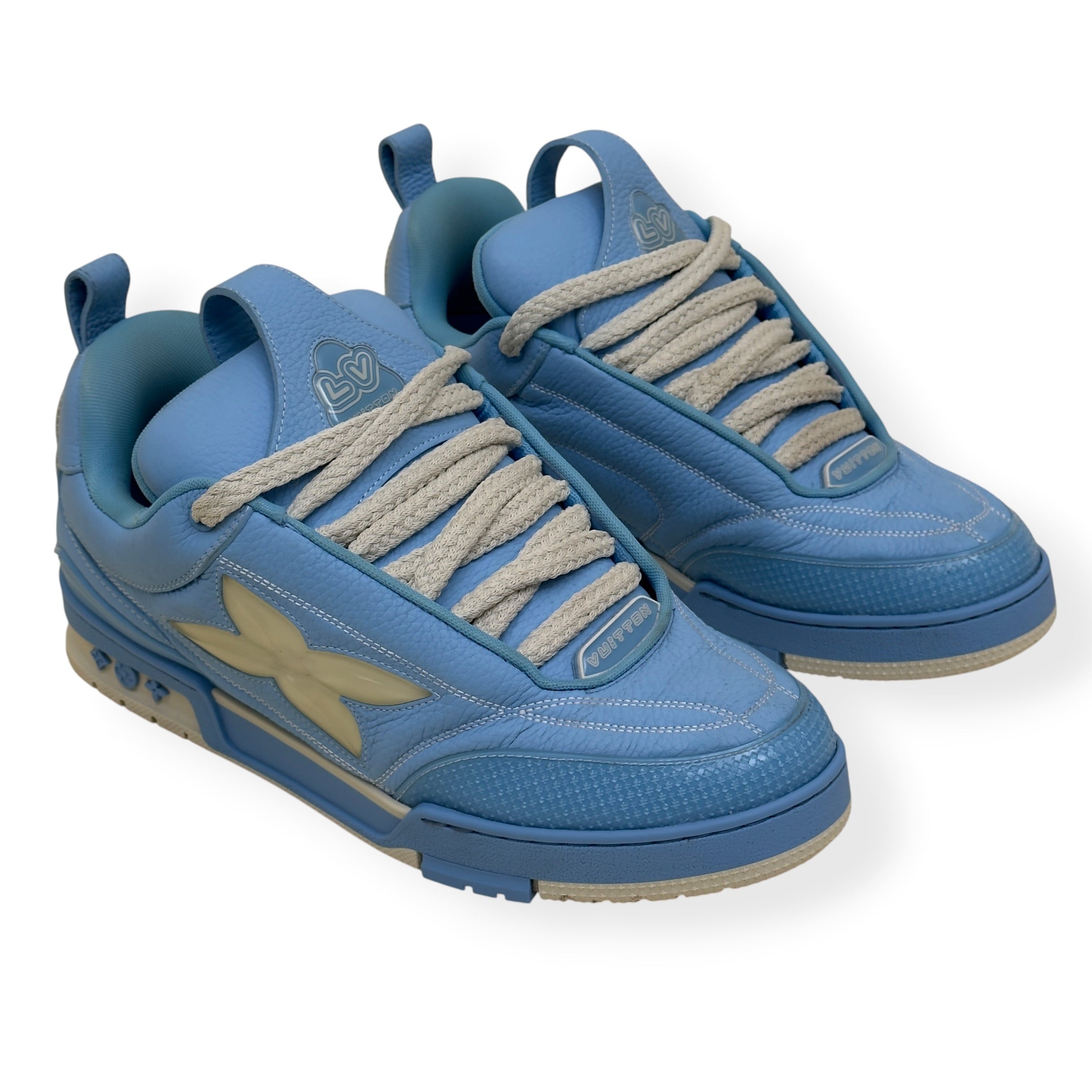LOUIS VUITTON LV SKATE SNEAKER BABY BLUE UK9