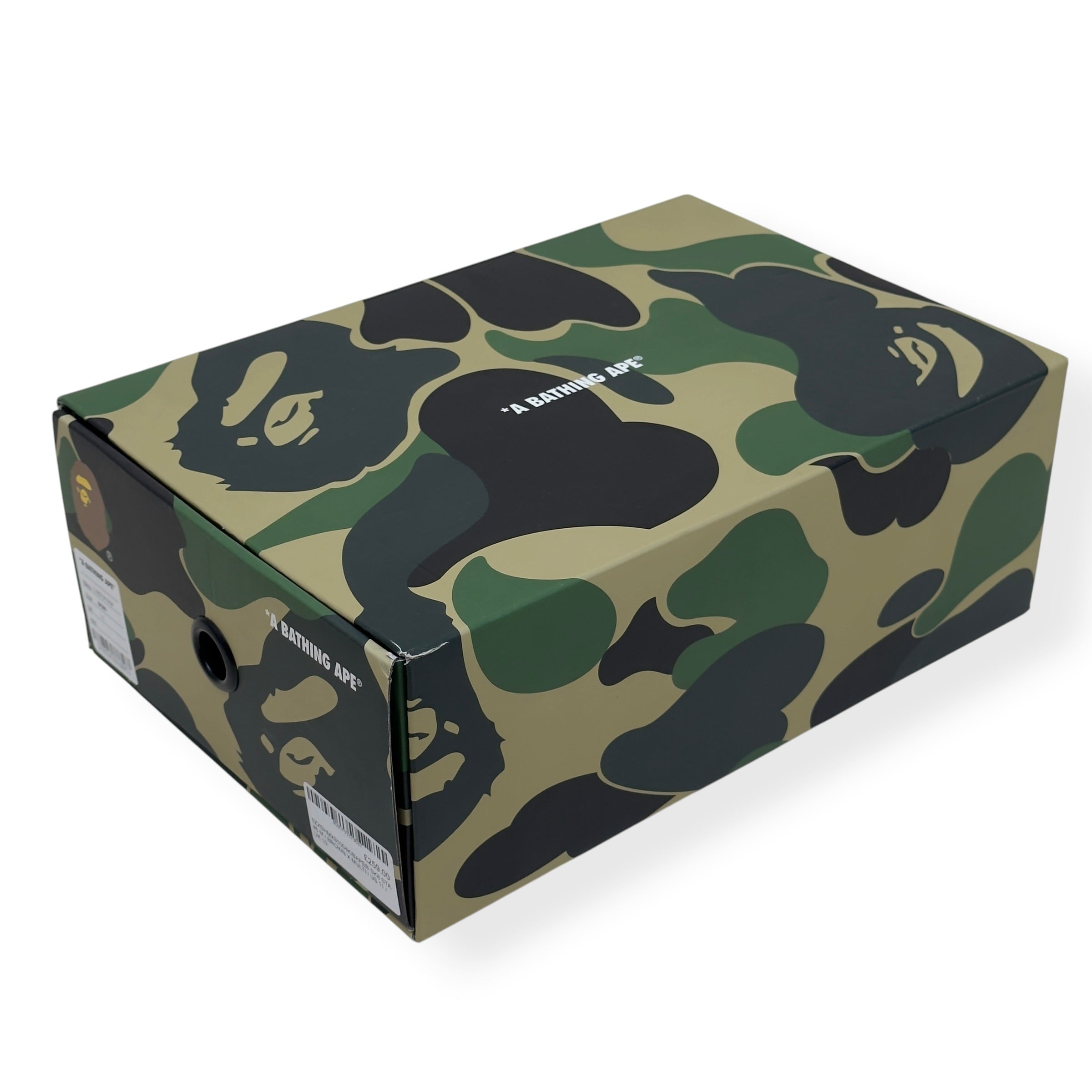 A BATHING APE BAPE SK8 STA SNEAKER BROWN / PINK UK10