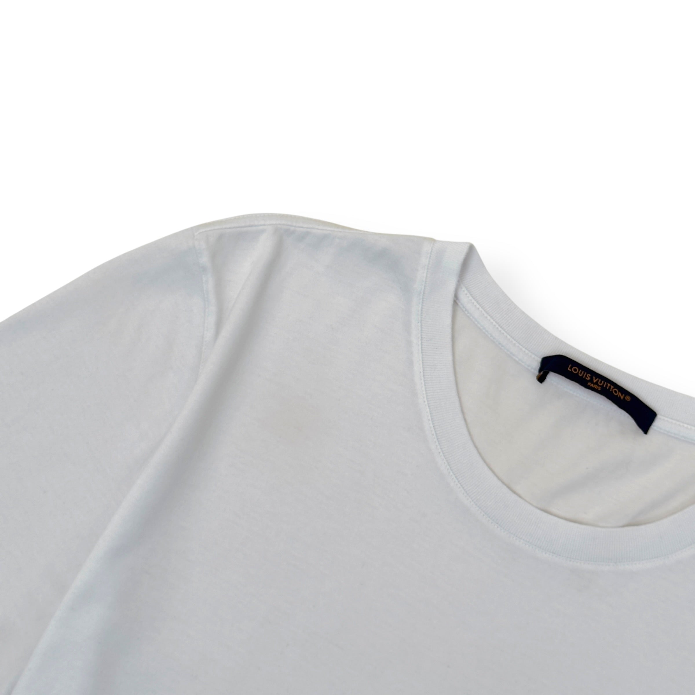 LOUIS VUITTON CLASSIC LOGO T-SHIRT WHITE XL