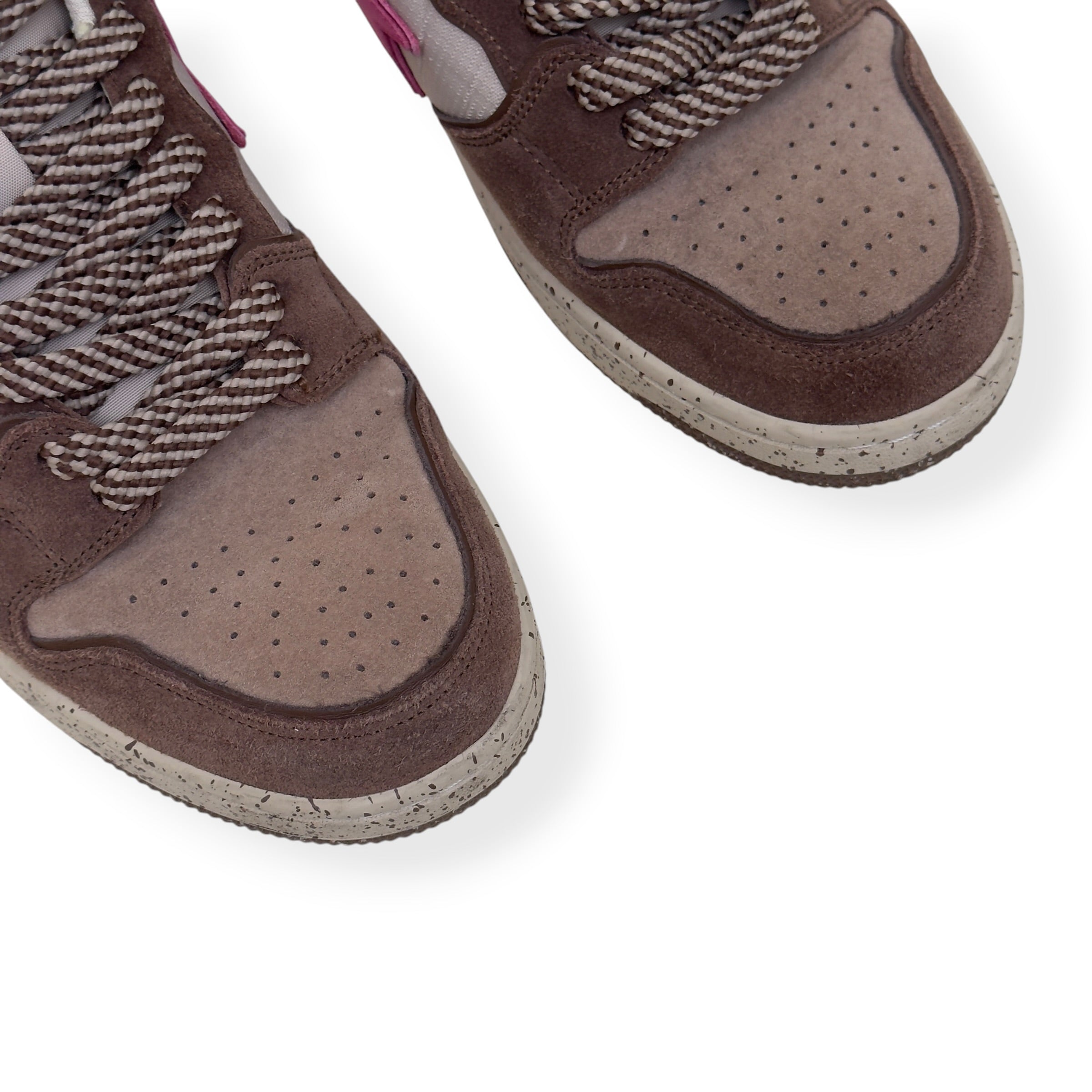 A BATHING APE BAPE SK8 STA SNEAKER BROWN / PINK UK10