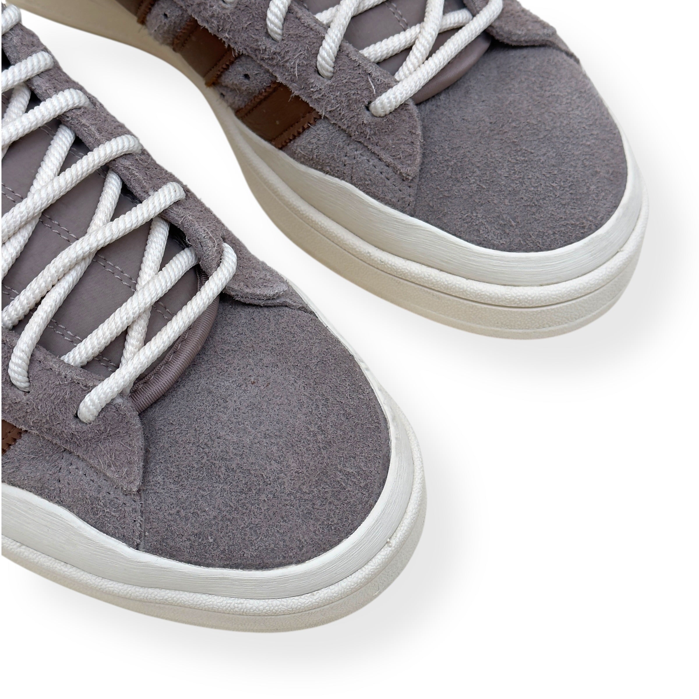 ADIDAS X BAD BUNNY CAMPUS LACE-UP SNEAKER BROWN UK10.5