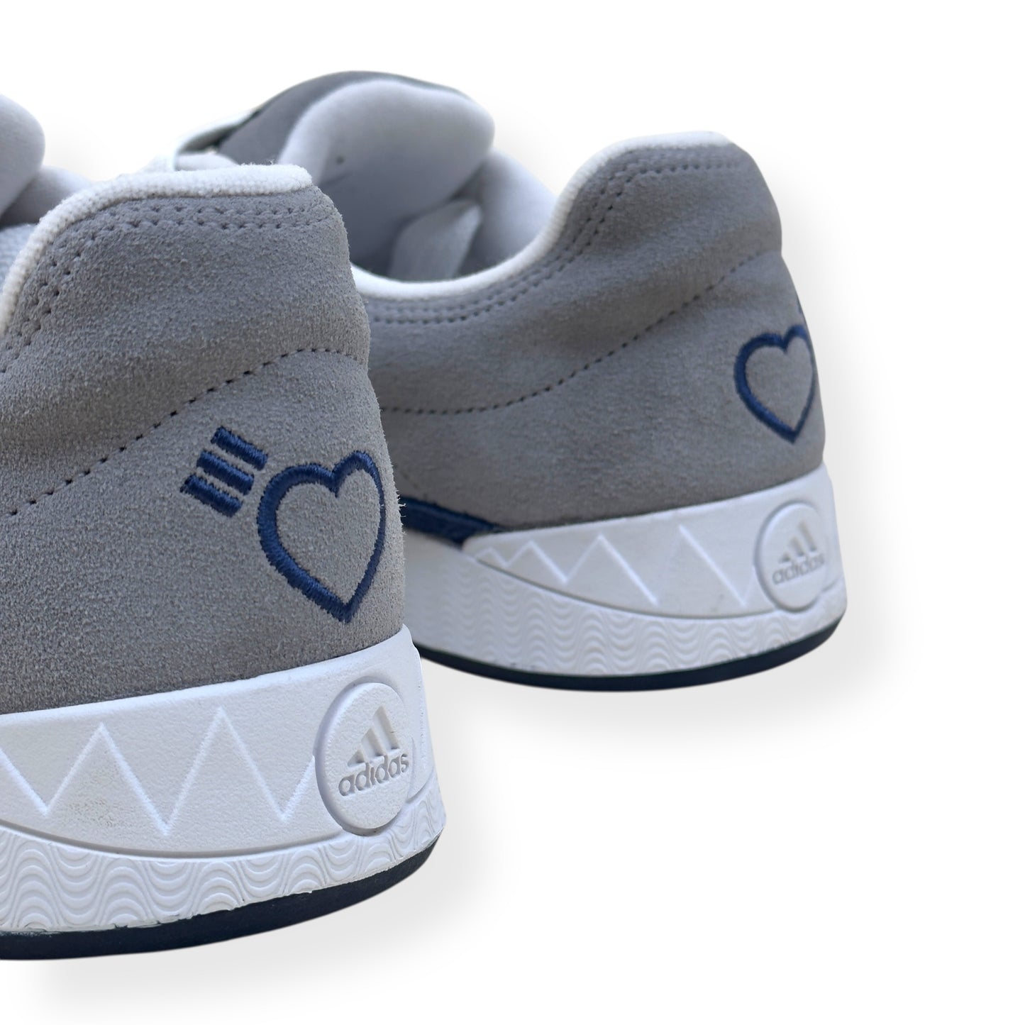 ADIDAS X HUMAN MADE ADIMATIC SNEAKER GREY UK10.5