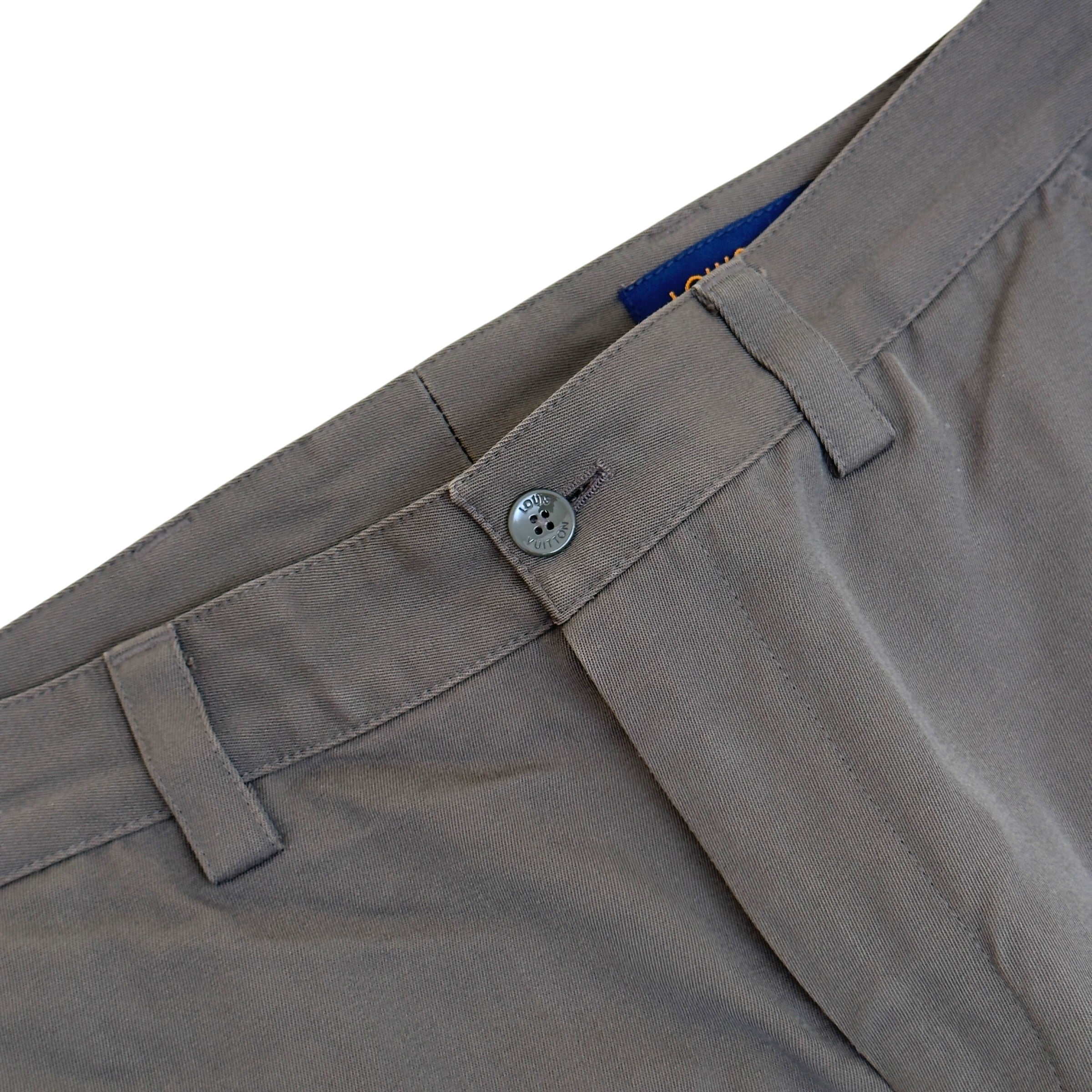 LOUIS VUITTON LVSE PANELLED CARGO TROUSERS KHAKI 44 / L