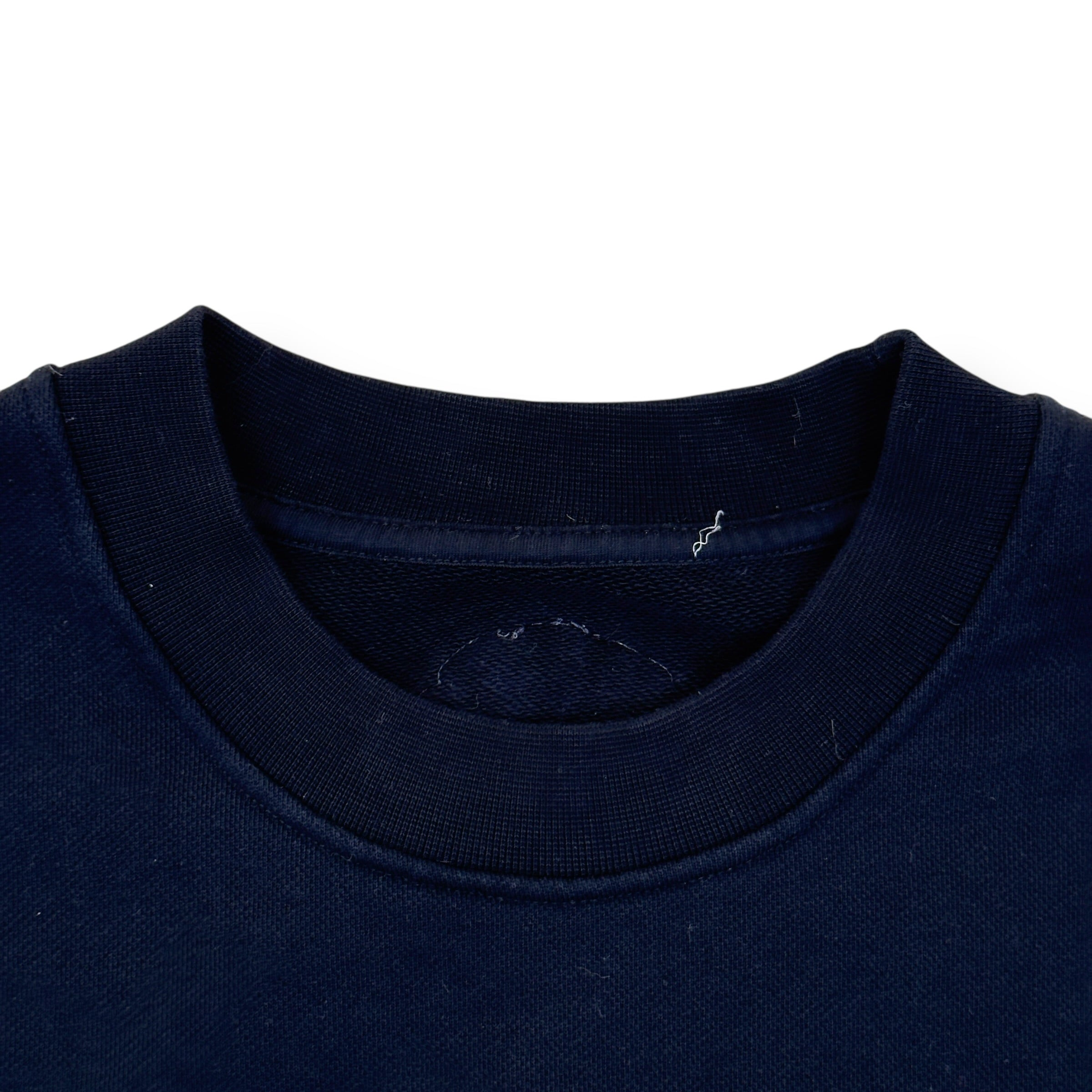 CASABLANCA EMBLEM DE-CYGNE EMBROIDERED SWEATSHIRT BLACK L