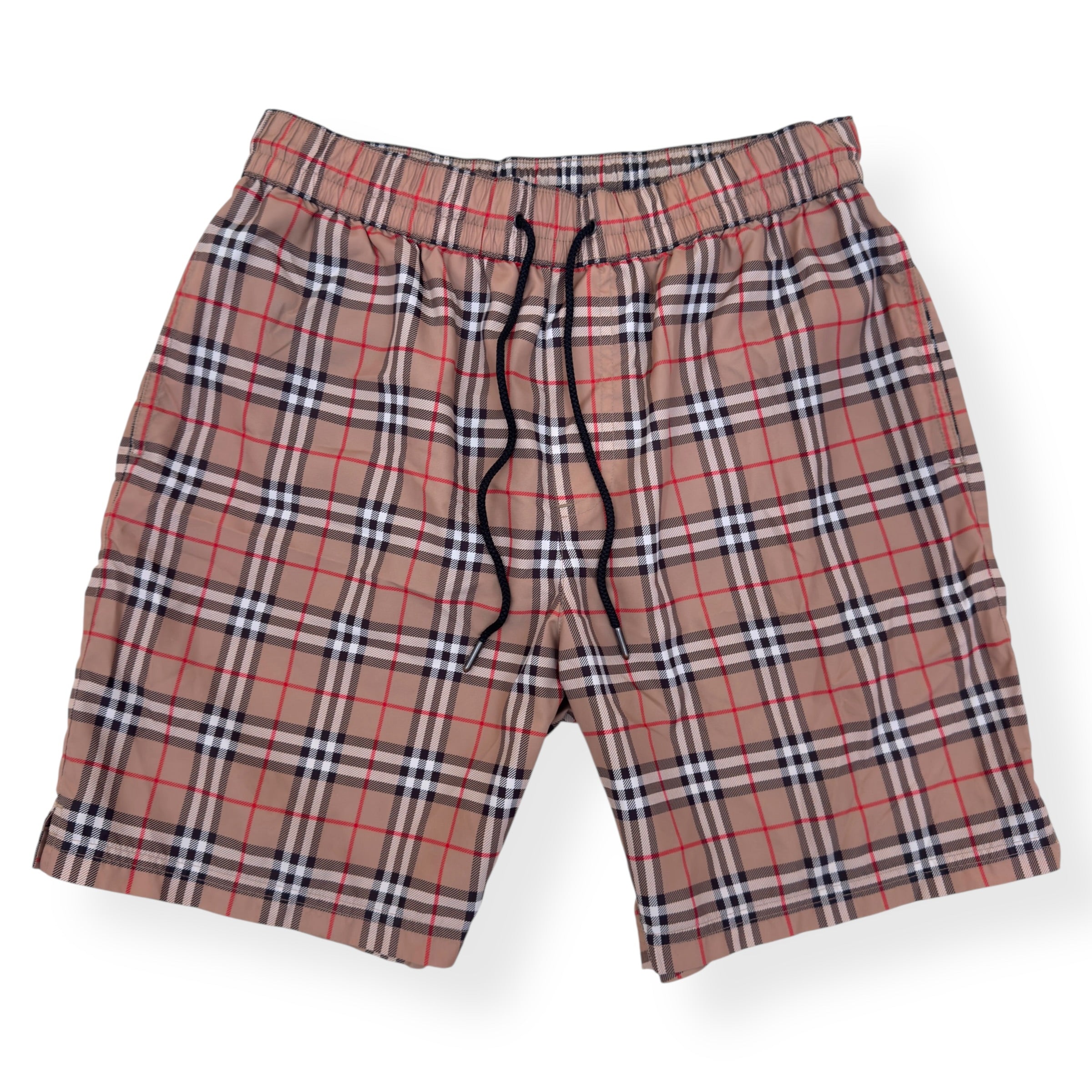 Burberry Check Swim Shorts Beige - Pre-Loved | Wylist