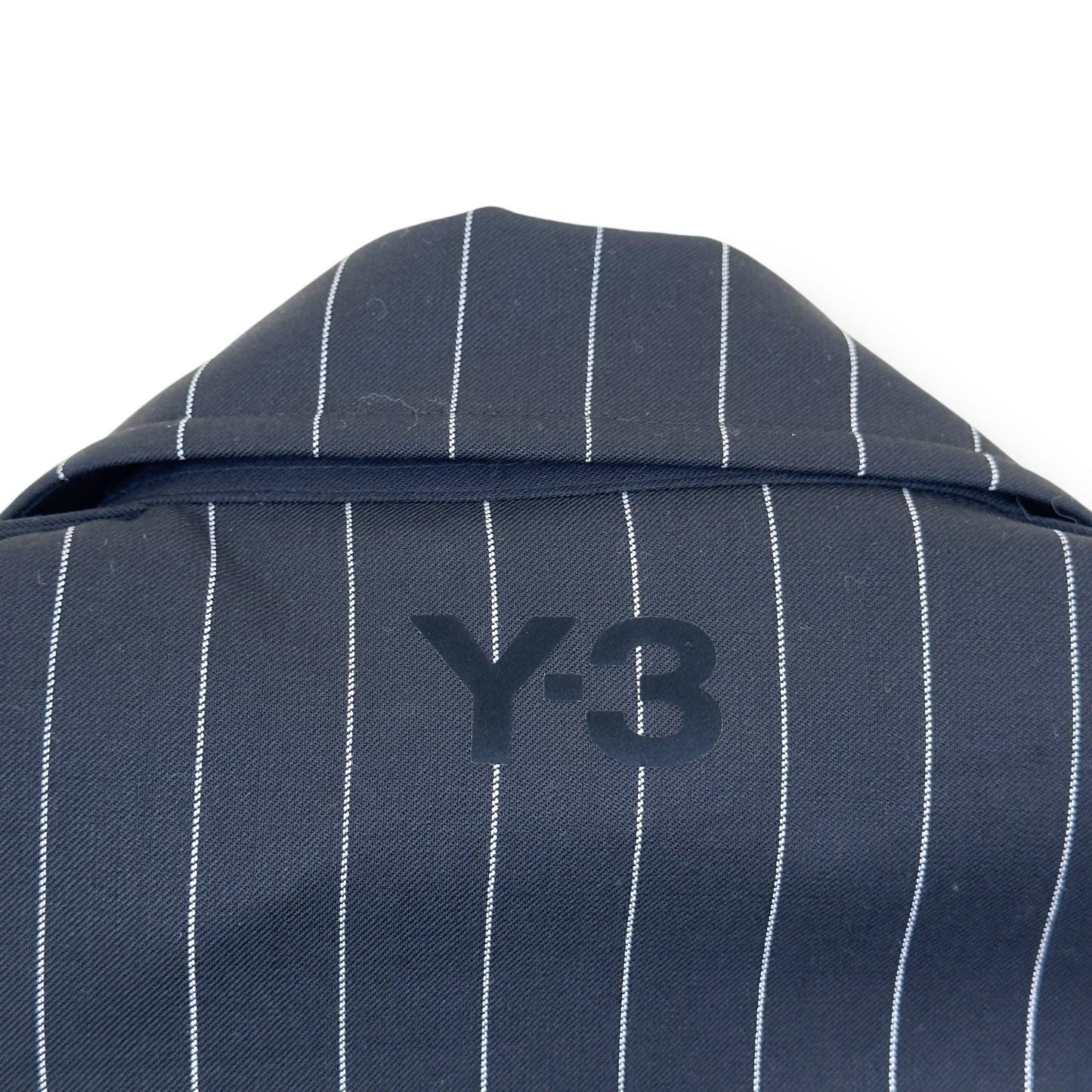 ADIDAS Y-3 REFINED WOOL UT BLOUSON JACKET BLACK / WHITE L